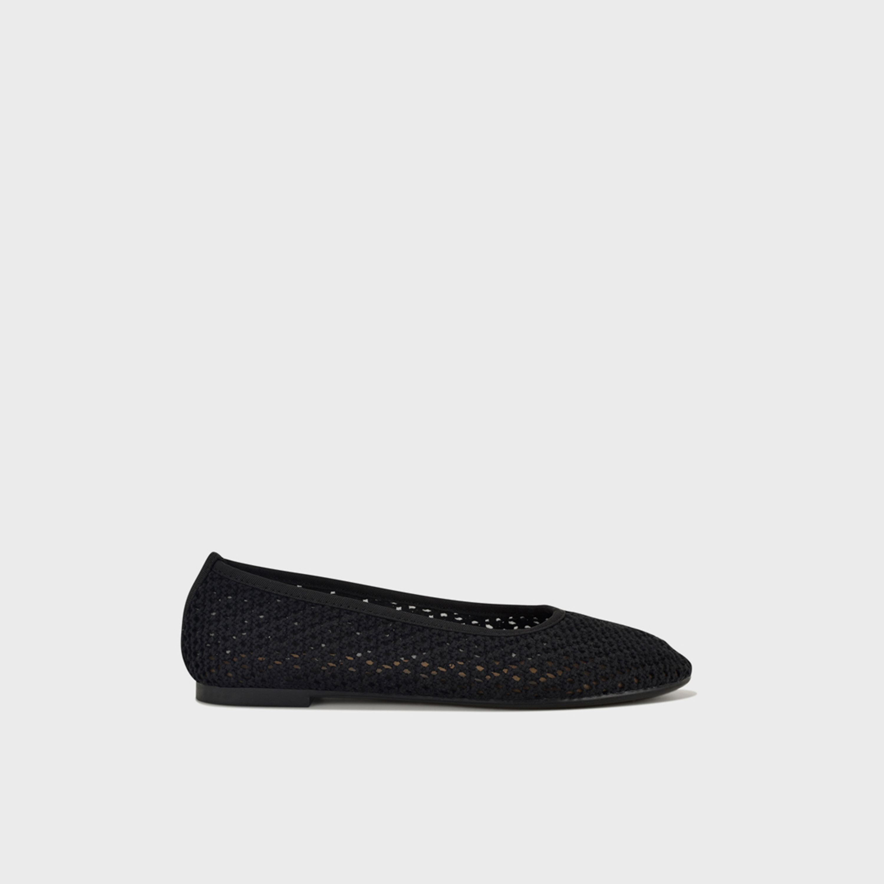 ناين ويست - حذاء باليرينا مسطح سهل الارتداء ذات مقدمة مستديرة للنساء | WNBURNNE9-women-shoes-ballerinas-image-3