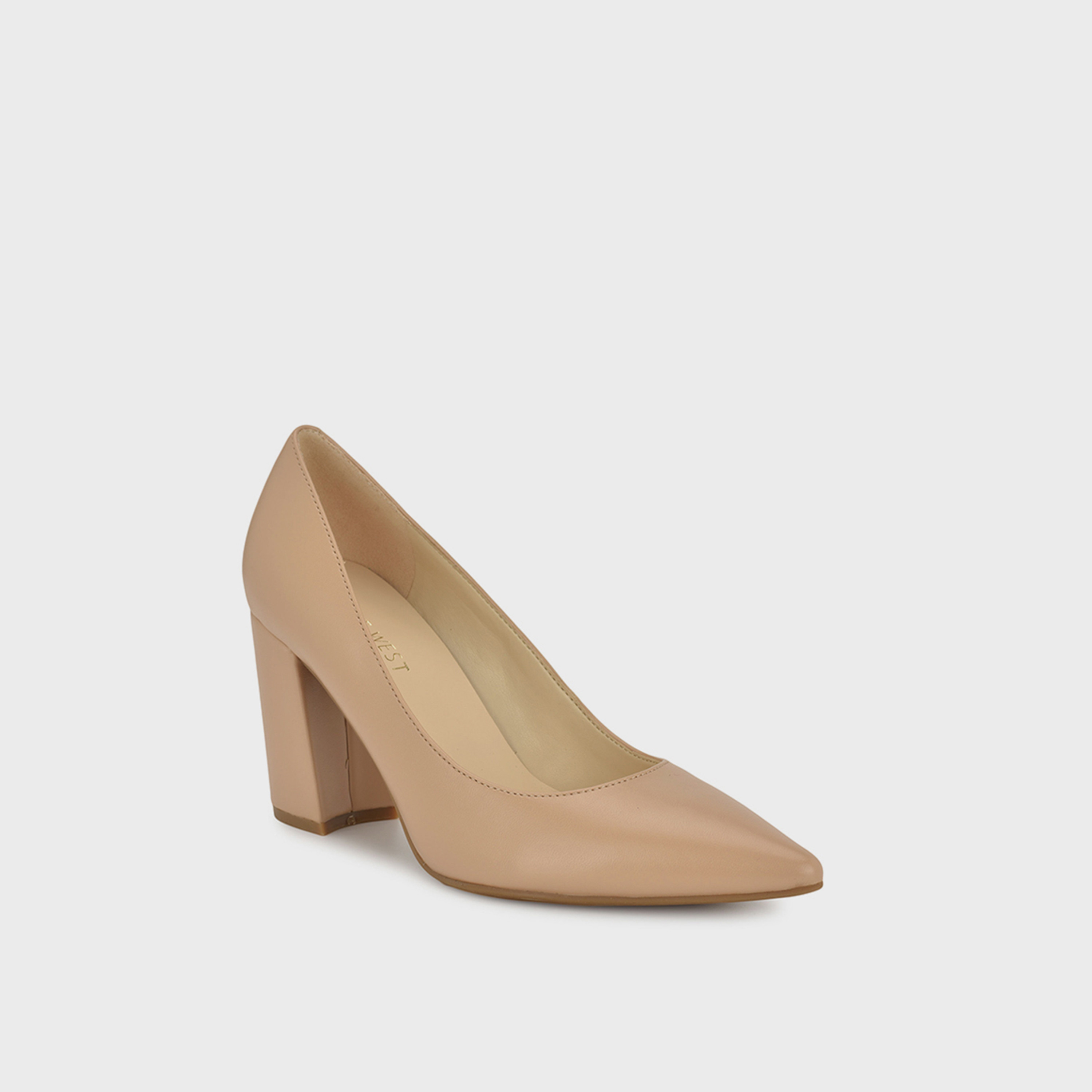 Nine West Women Slip-On Block Heel Pumps | WNCLARES3-women-shoes-heels-image-1