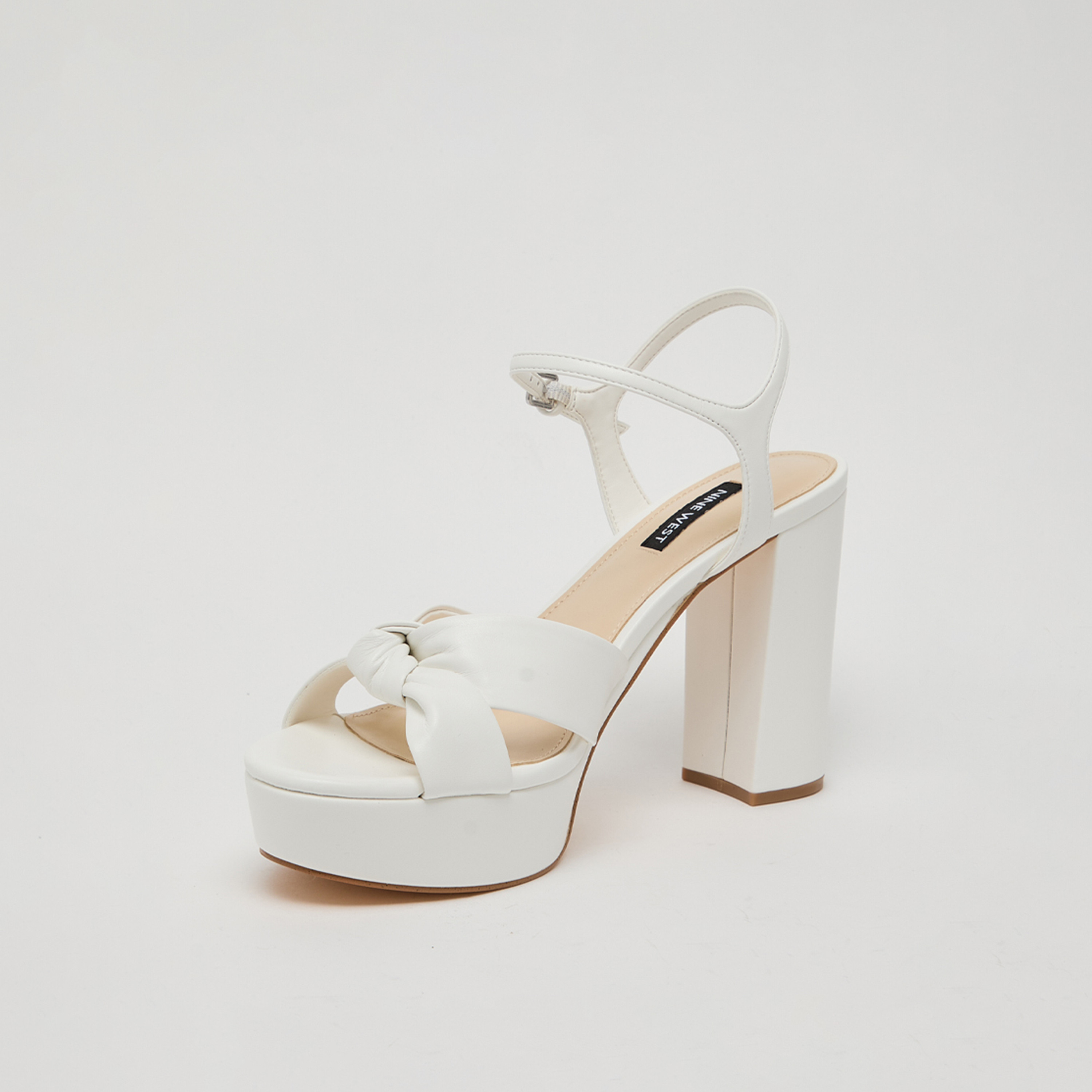 Nine West Women's Buckle Strap Block Heel Sandals | WNDENISH9-women-shoes-heels-image-2