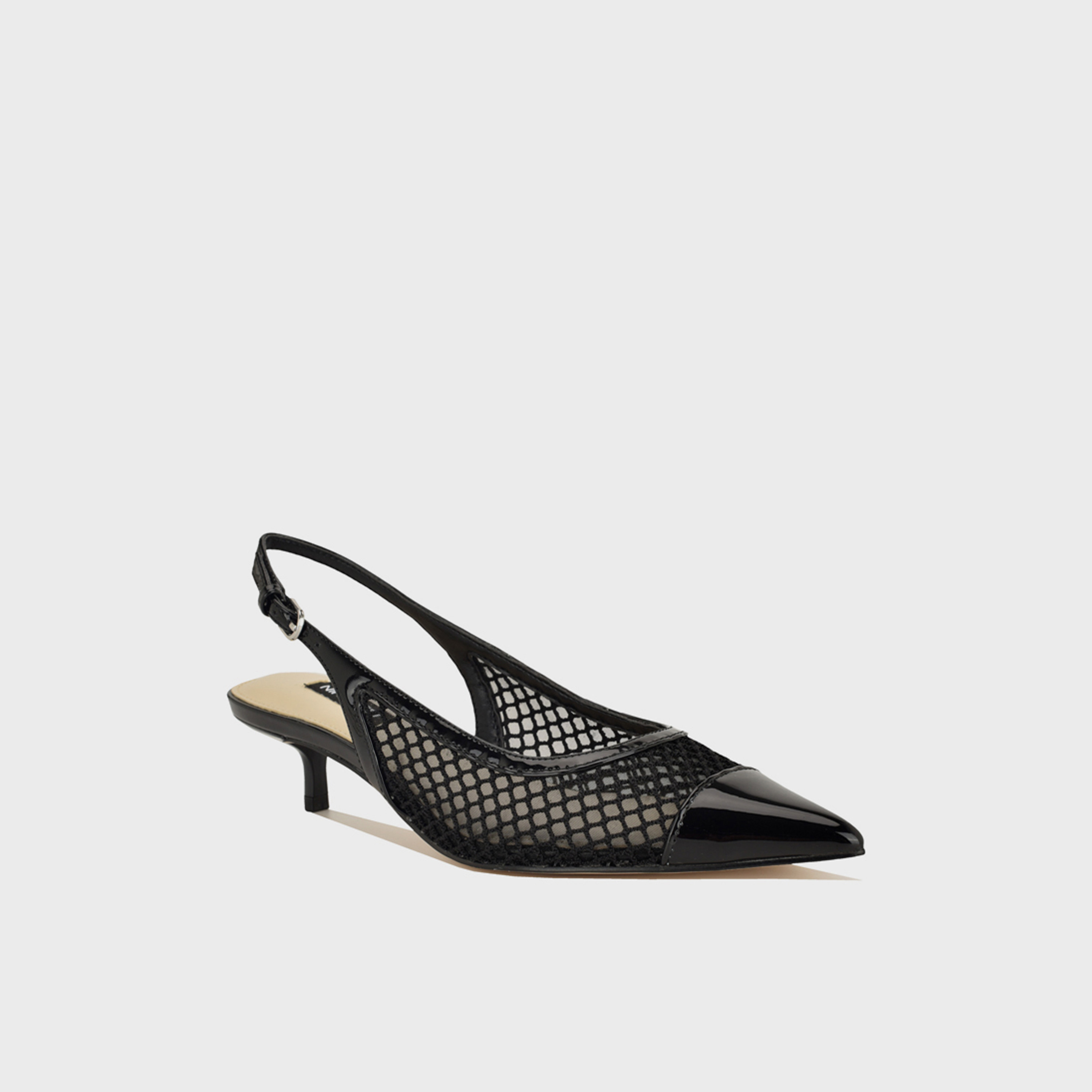 Nine West Women's Buckle Strap Kitten Heels | WNERAYA2-women-shoes-heels-image-1