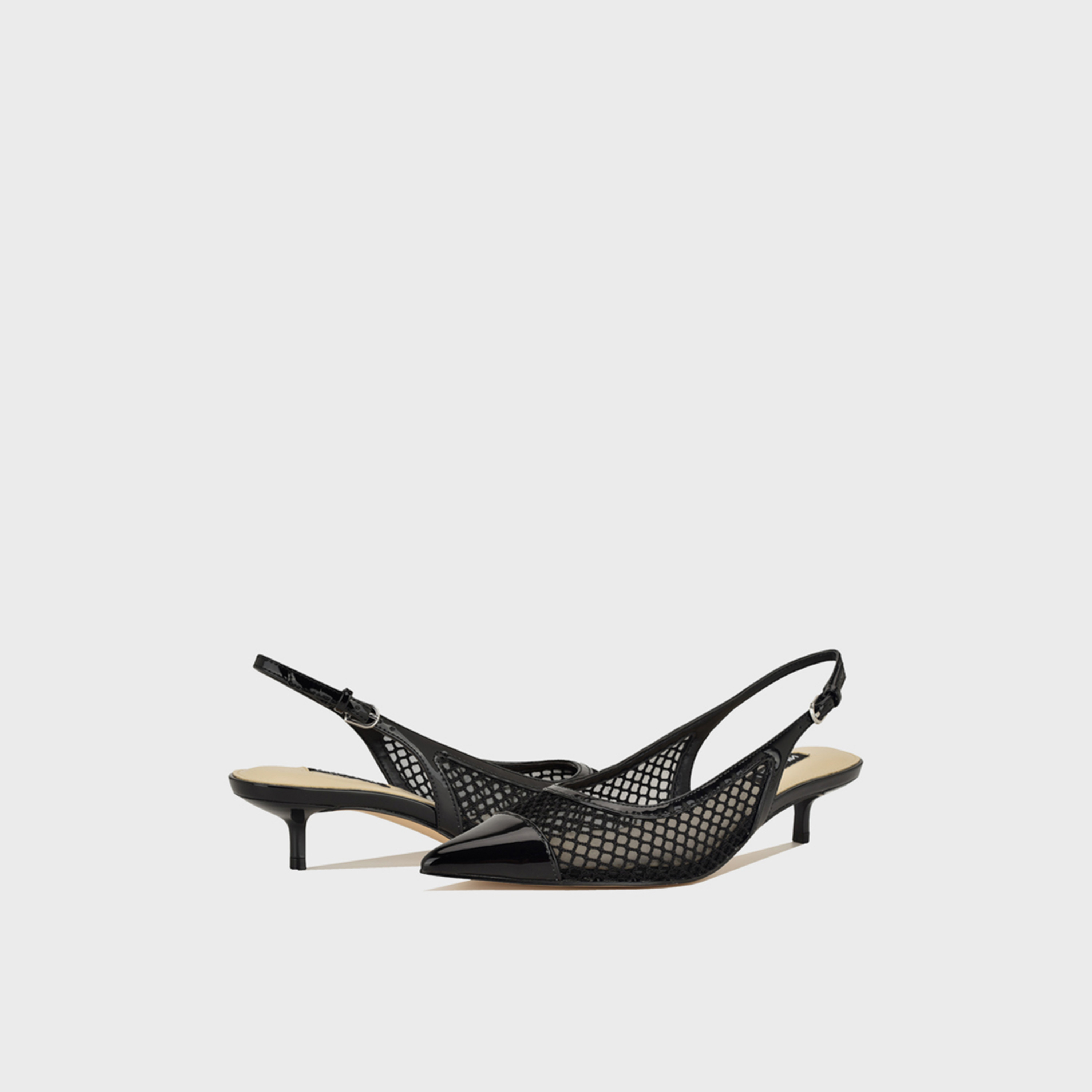Nine West Women's Buckle Strap Kitten Heels | WNERAYA2-women-shoes-heels-image-2