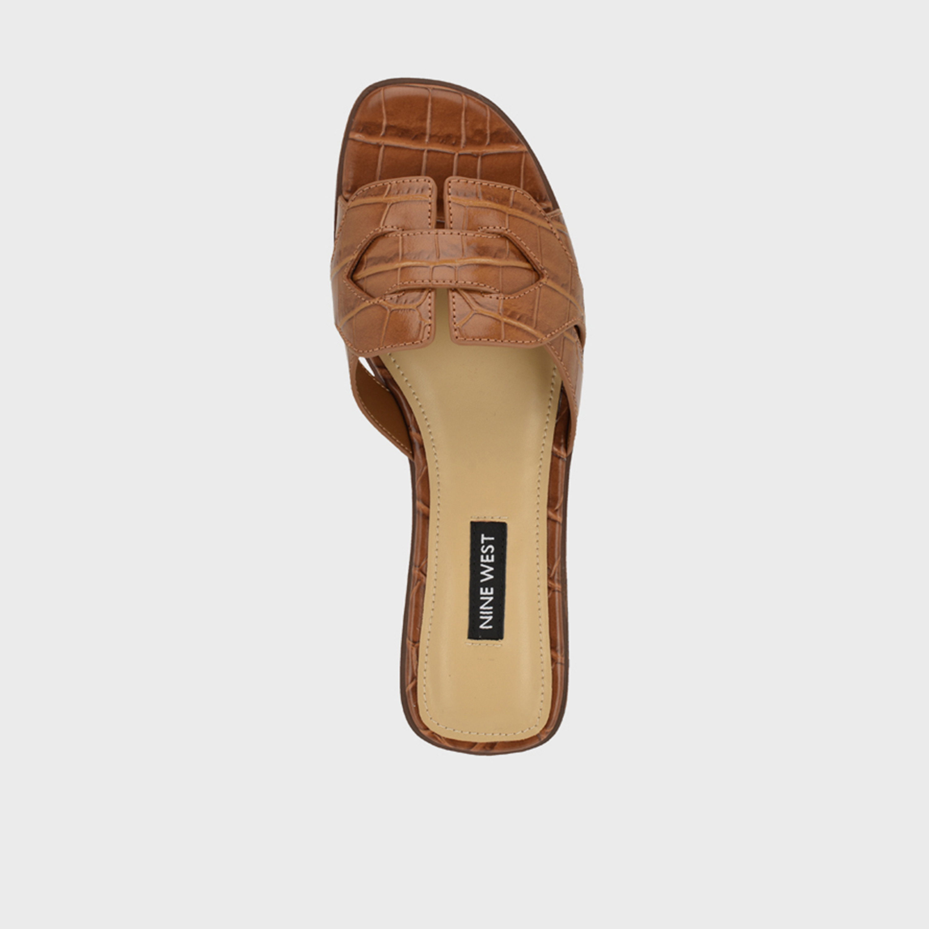ناين ويست - صندل نسائي مسطح سهل الارتداء | WNGINSAN3-women-shoes-sandals-flats-image-11