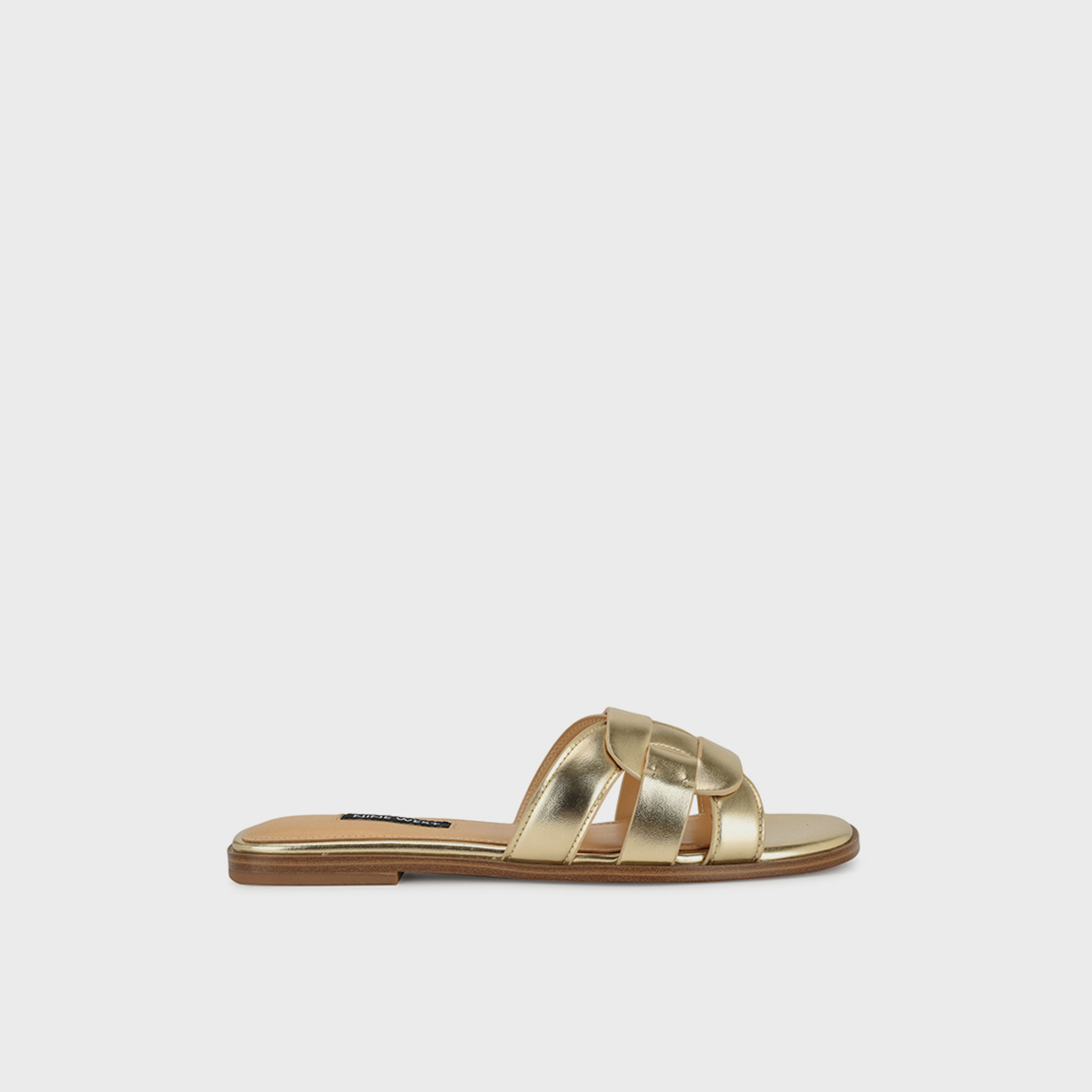 Nine West Women's Slip-On Flat Slide Sandals | WNGLORIE3-women-shoes-sandals-flats-image-3