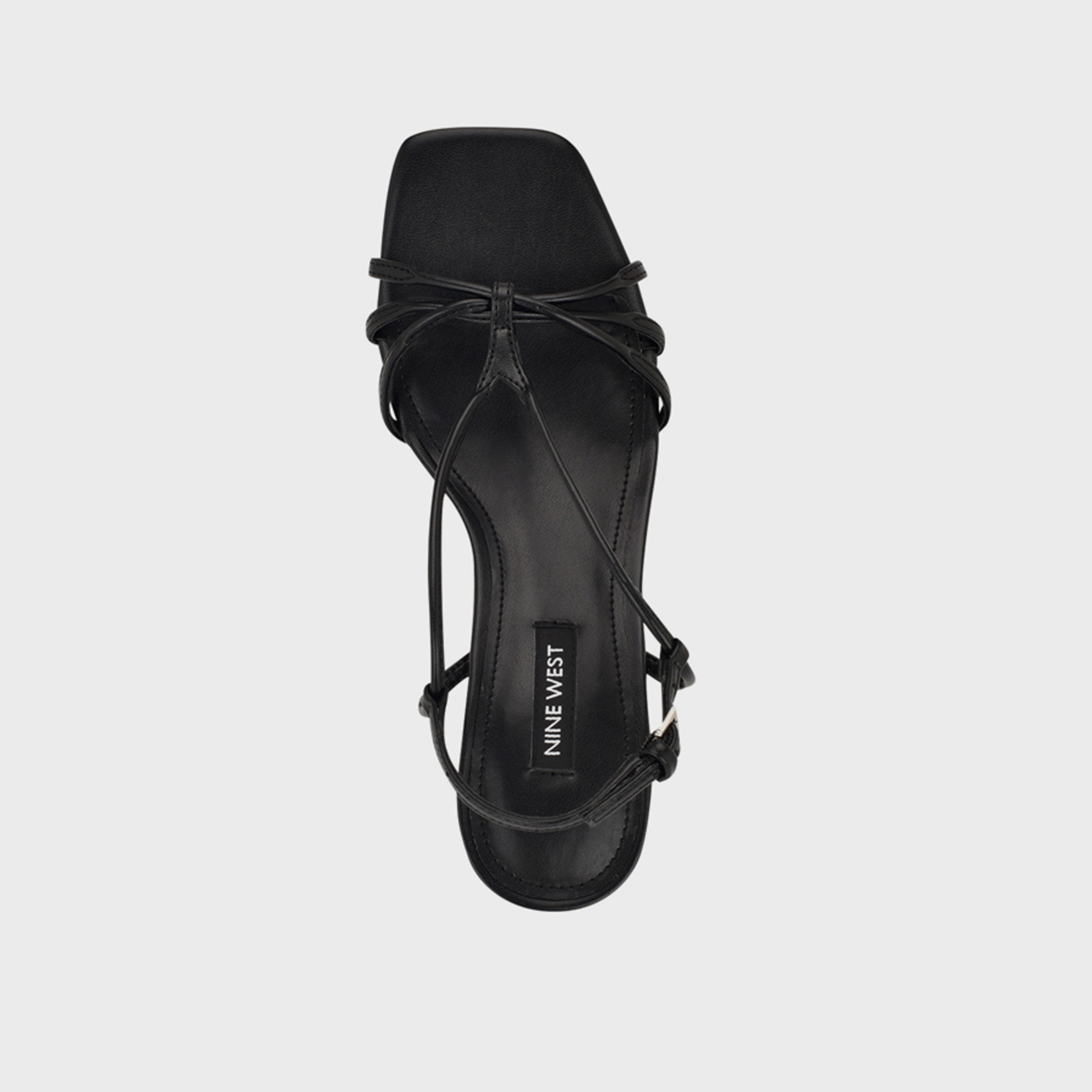 ناين ويست - حذاء بكعب قصير وحزام إبزيم للنساء | WNHADSLY3-women-shoes-sandals-heeled-image-5