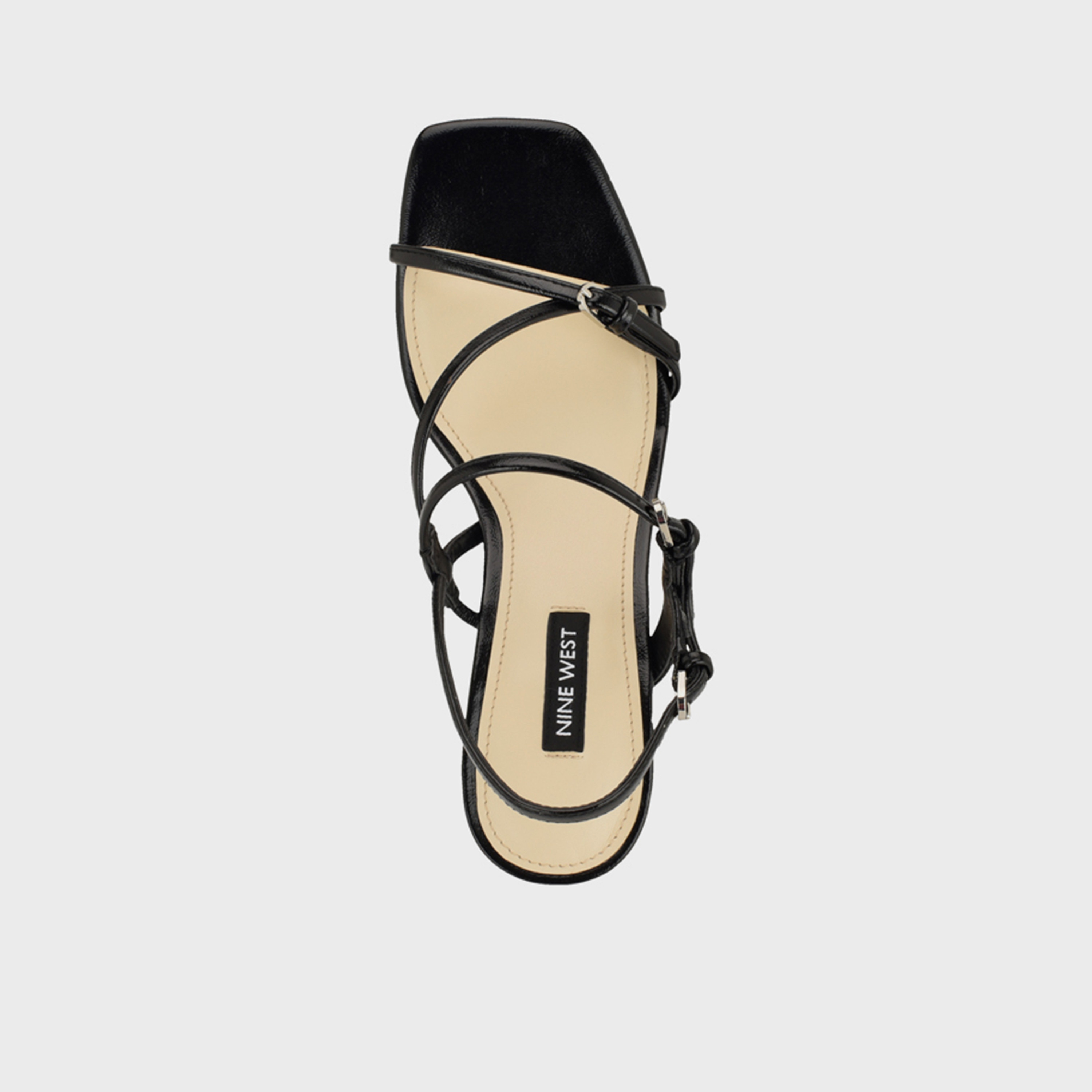 Nine West Women's Buckle Strap Kitten Heel Sandals | WNHAYLA3-women-shoes-heels-image-3