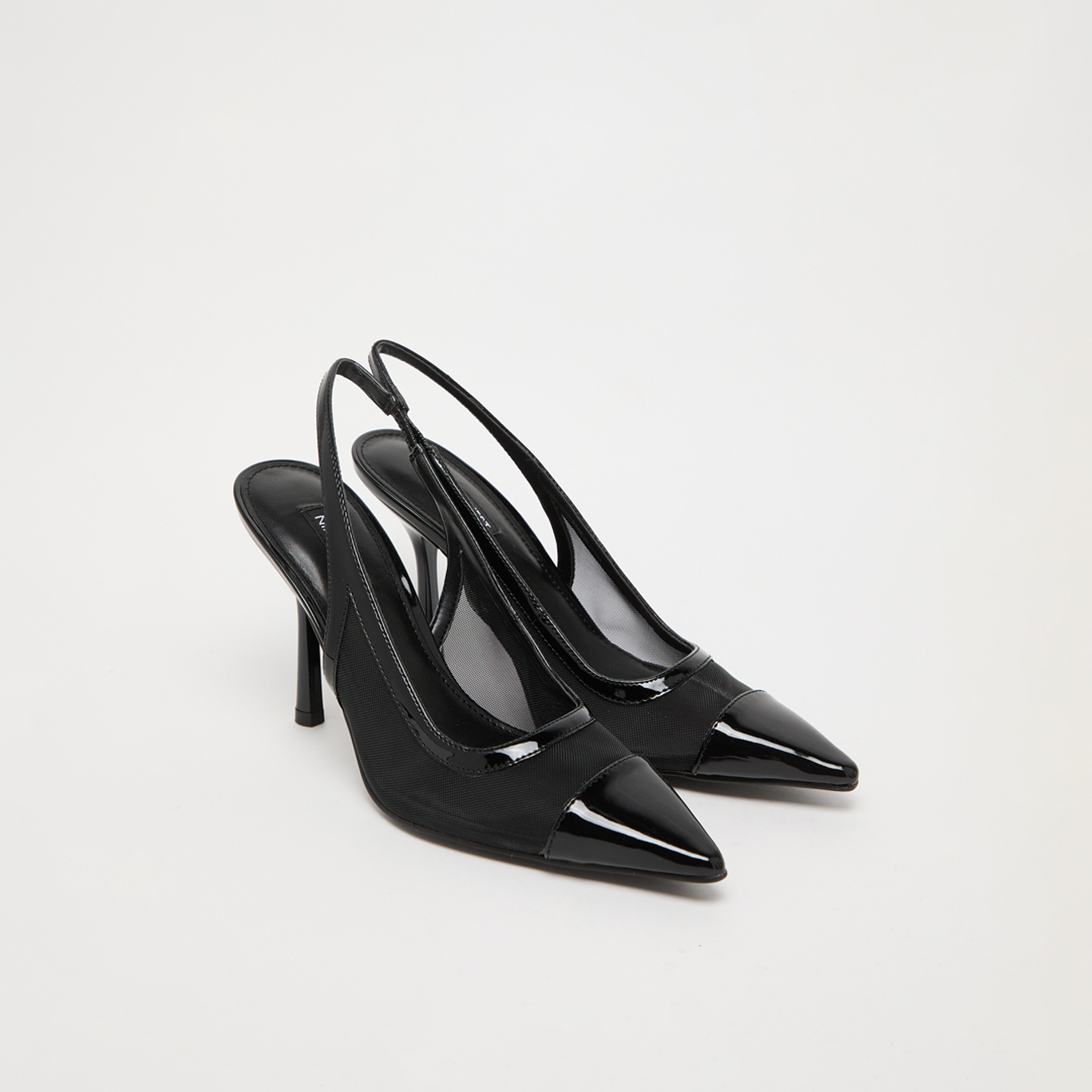 Nine West Women's Elastic Strap Stiletto Heels | WNJERMAIN2-women-shoes-heels-image-1