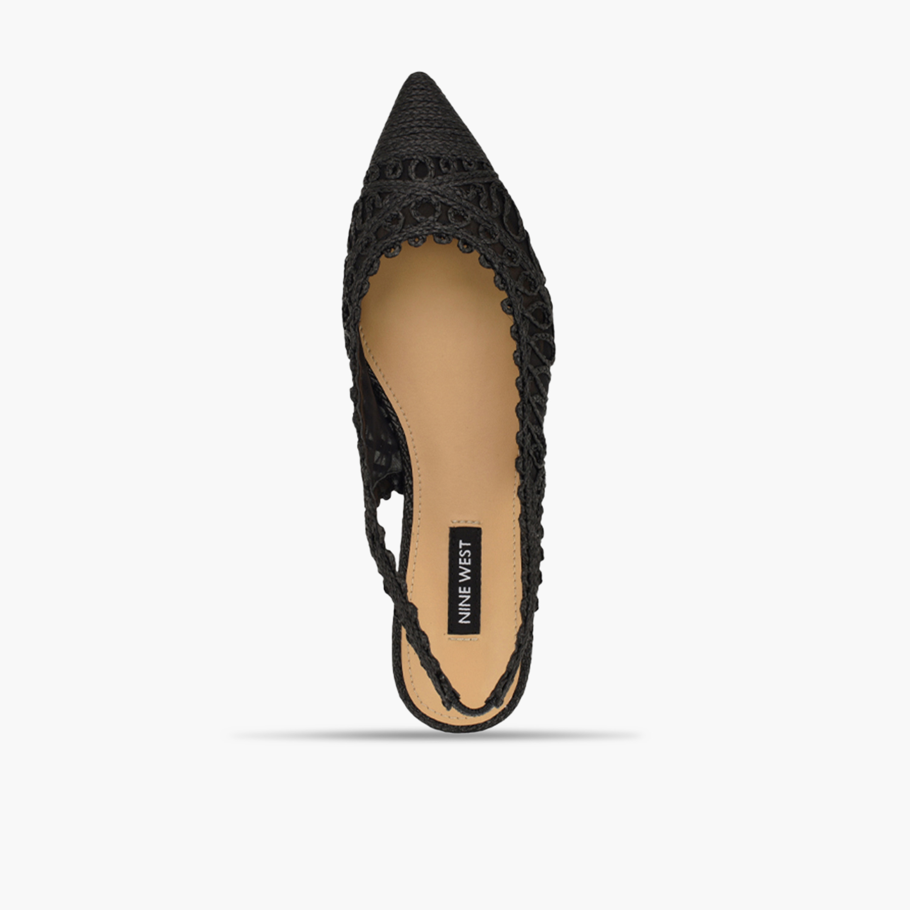ناين ويست - حذاء نسائي مسطح سهل الارتداء بكعب عريض وحزام خلفي | WNJOVIAS2-women-shoes-sandals-flats-image-5