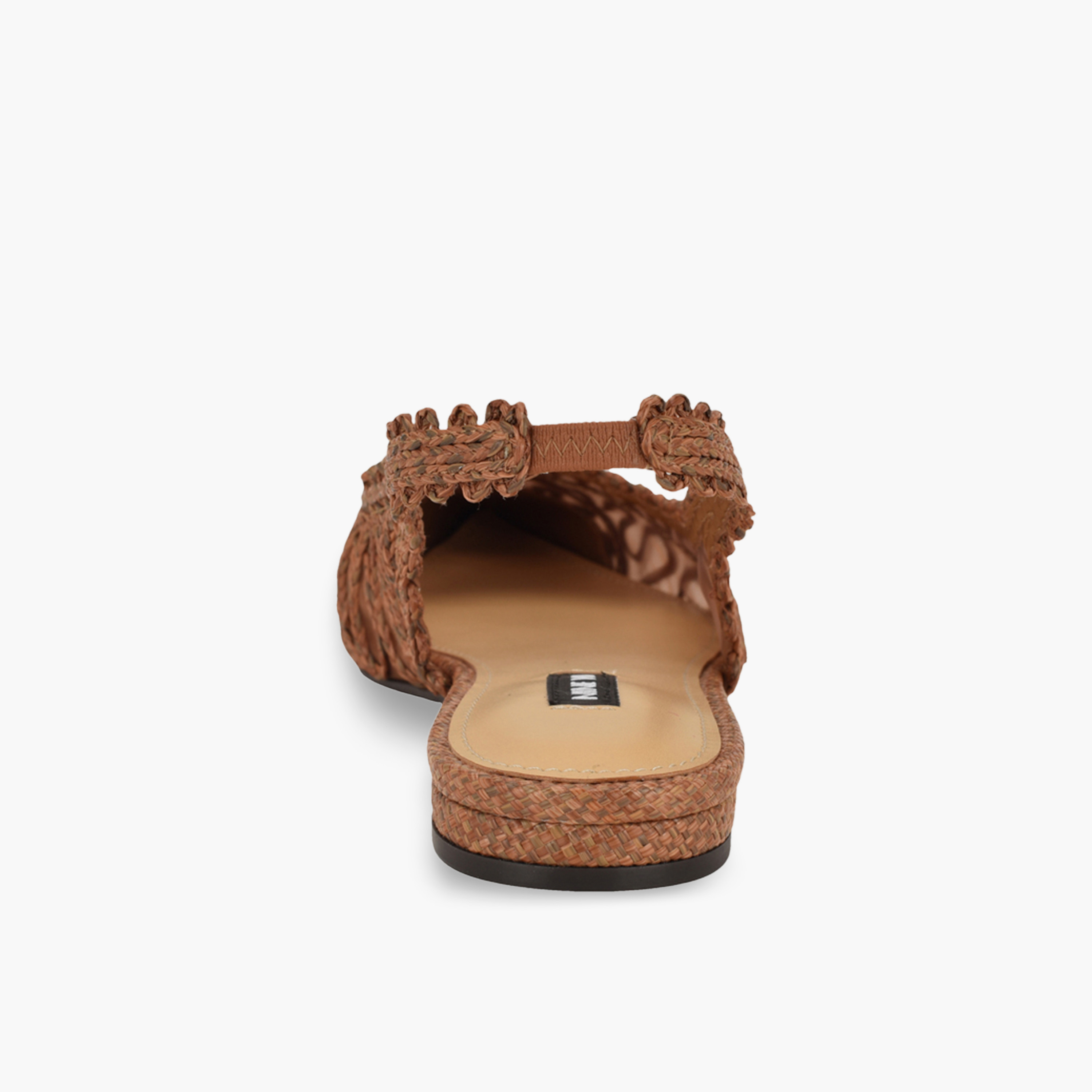ناين ويست - حذاء نسائي مسطح سهل الارتداء بكعب عريض وحزام خلفي | WNJOVIAS2-women-shoes-sandals-flats-image-9