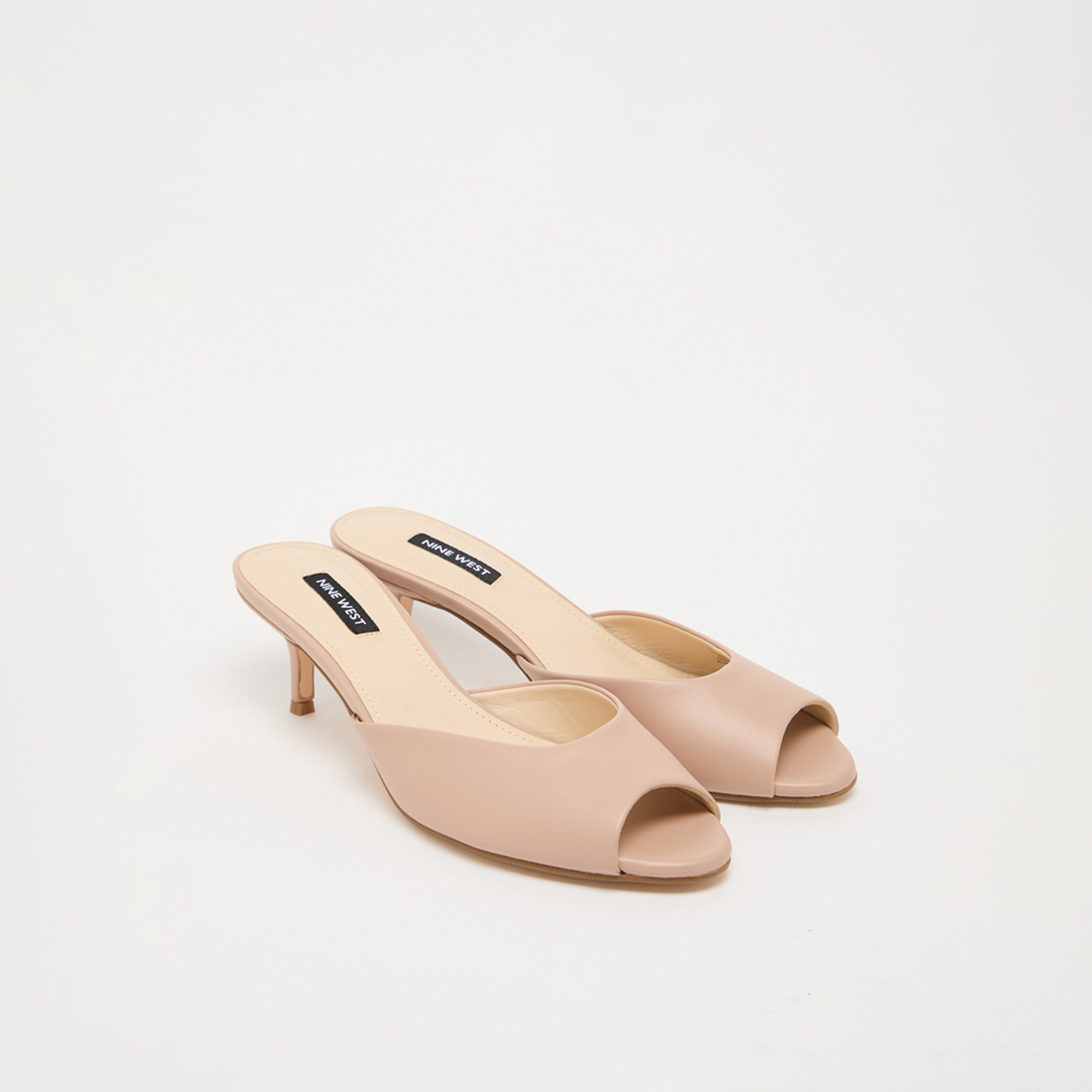 Nine West Women's Slip-On Kitten Heel Sandals | WNLUVLIE3-women-shoes-heels-image-6
