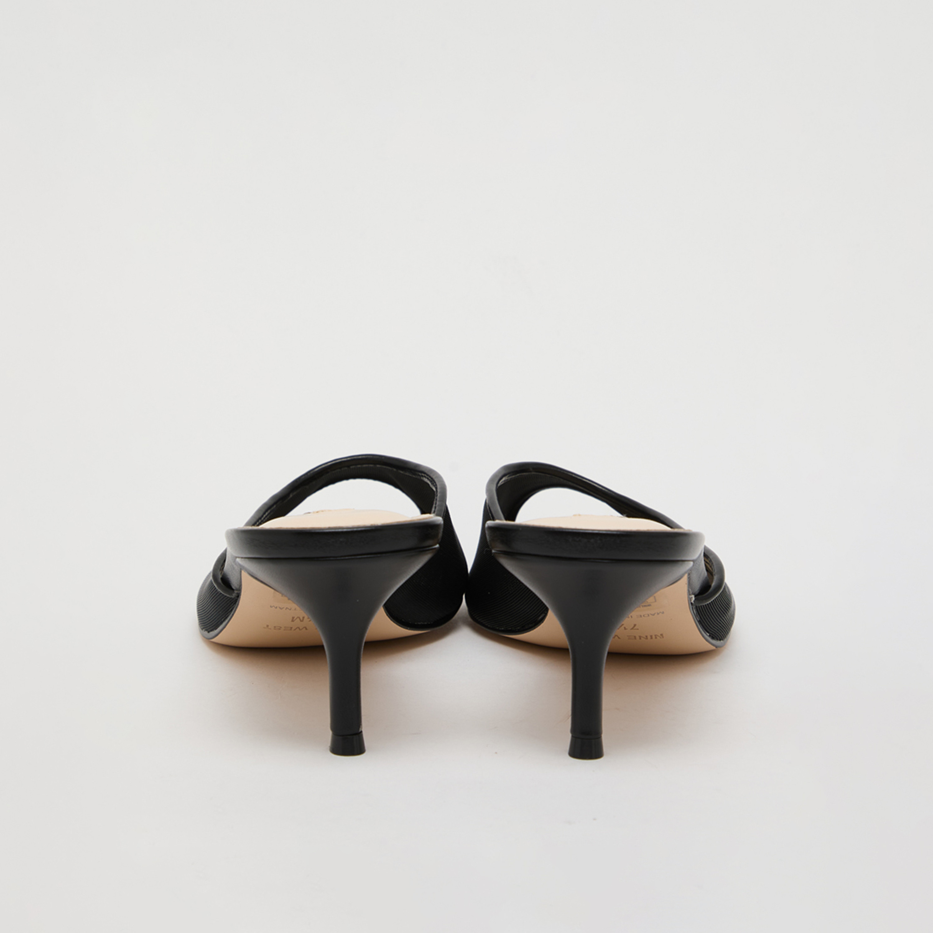 Nine West Women's Slip-On Kitten Heel Sandals | WNLUVLIEP8-women-shoes-heels-image-1