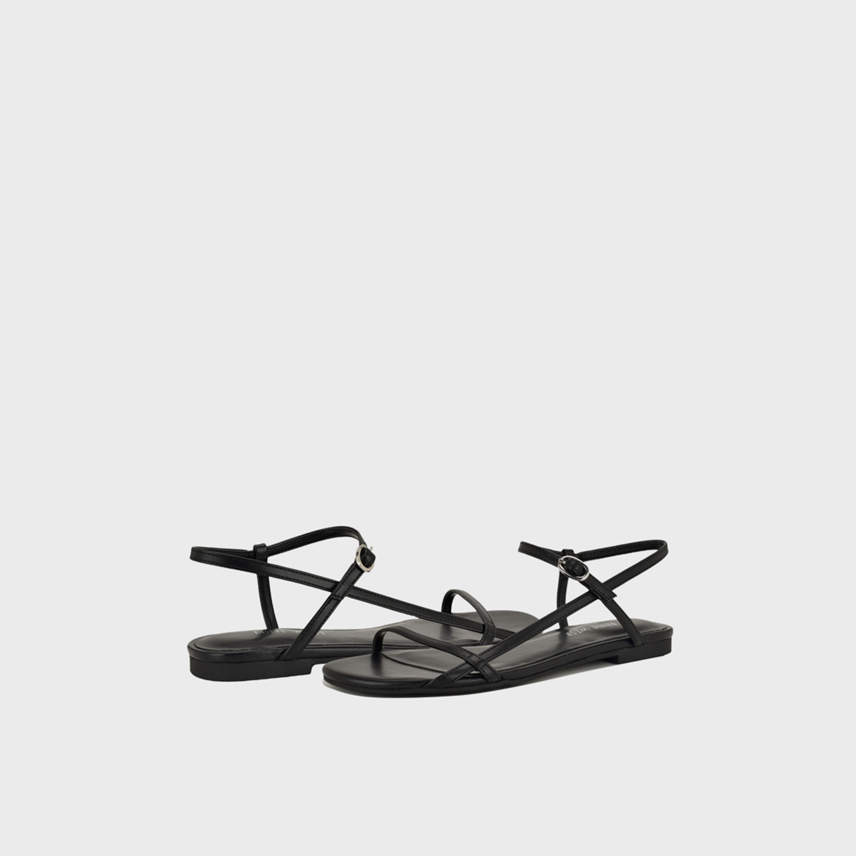 Nine West Women's Buckle Strap Flat Sandals | WNMASOW3-women-shoes-sandals-flats-image-10