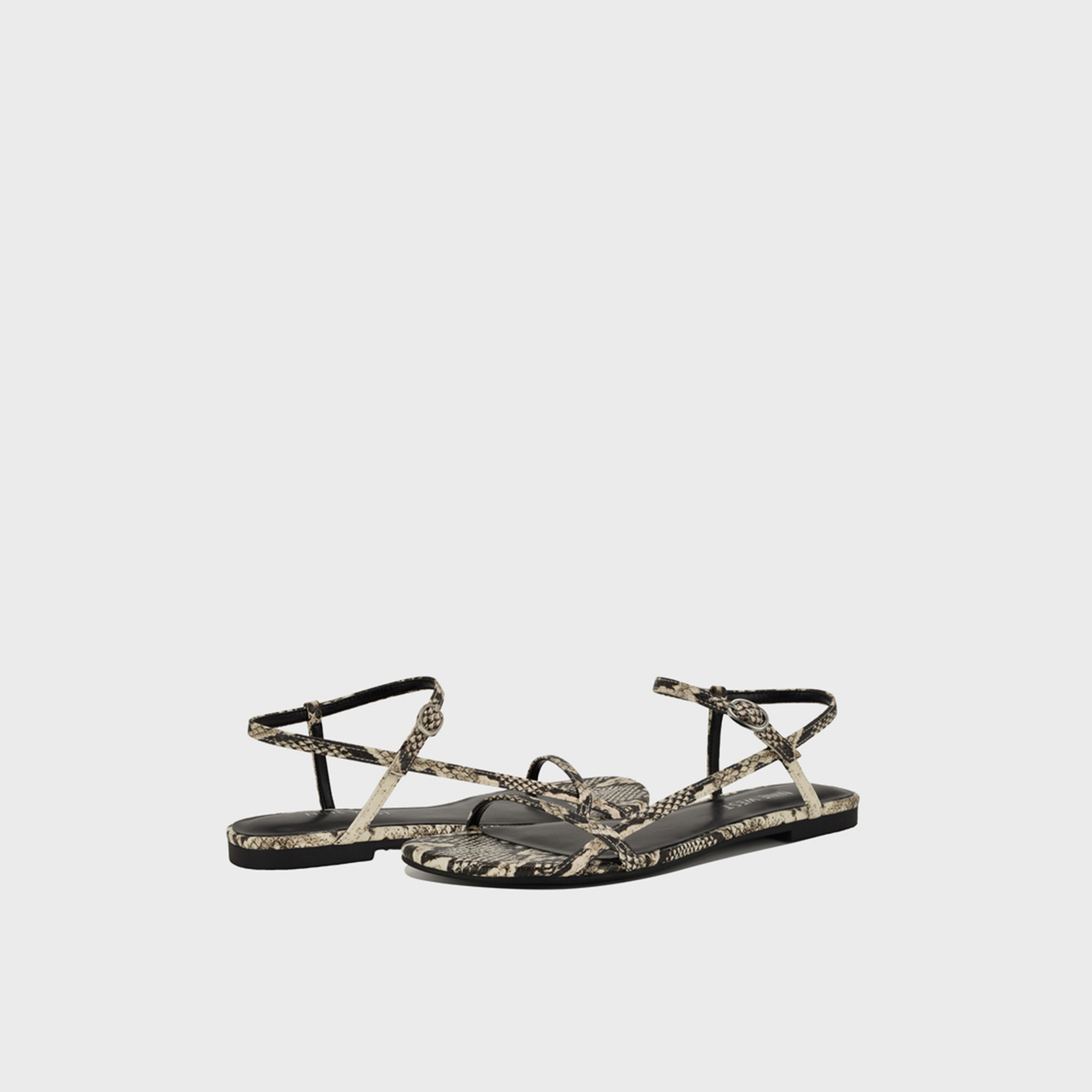 Nine West Women's Buckle Strap Flat Sandals | WNMASOW3-women-shoes-sandals-flats-image-16