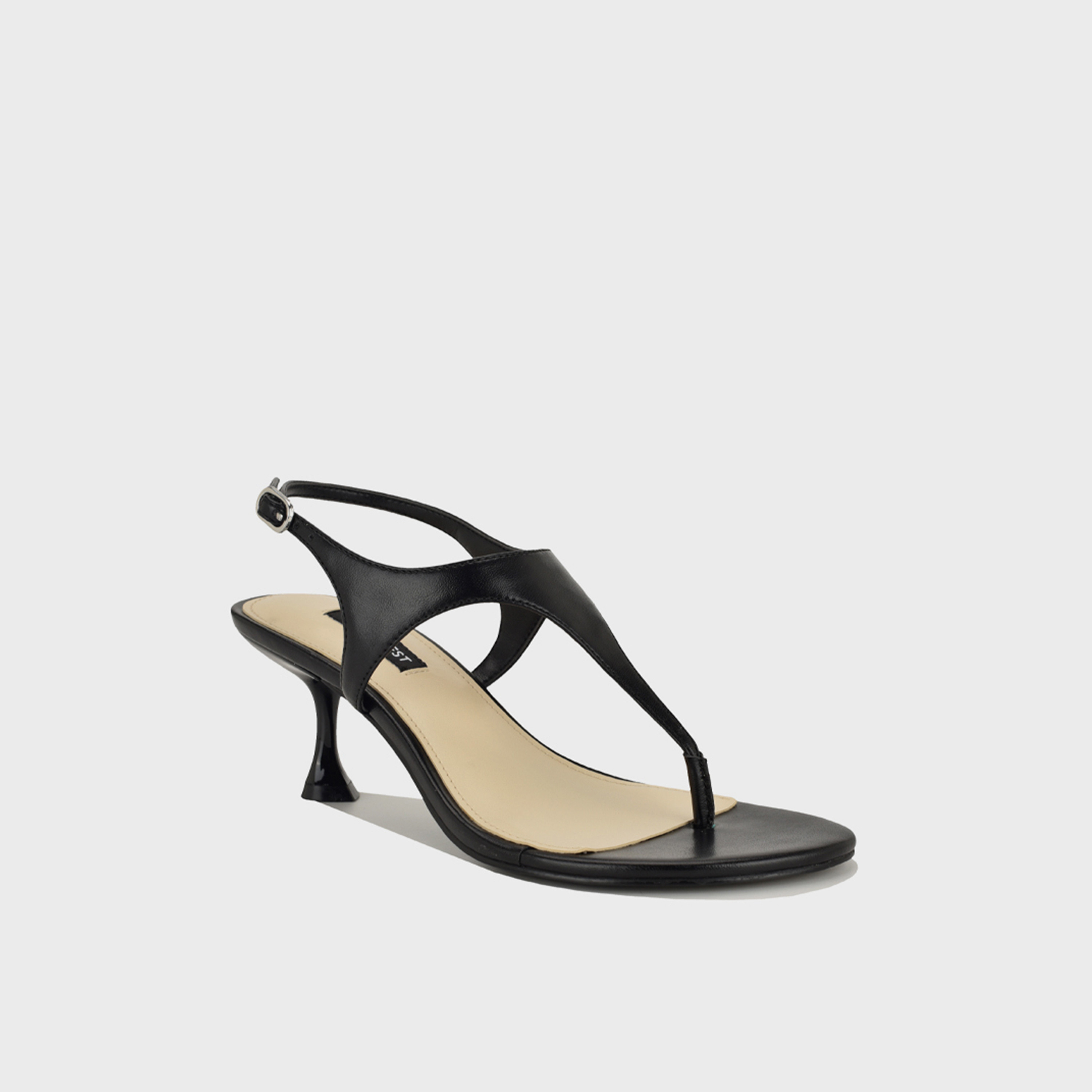 ناين ويست - صندل نسائي بإبزيم وحزام كعب منخفض| WNNOIR3-women-shoes-sandals-heeled-image-1