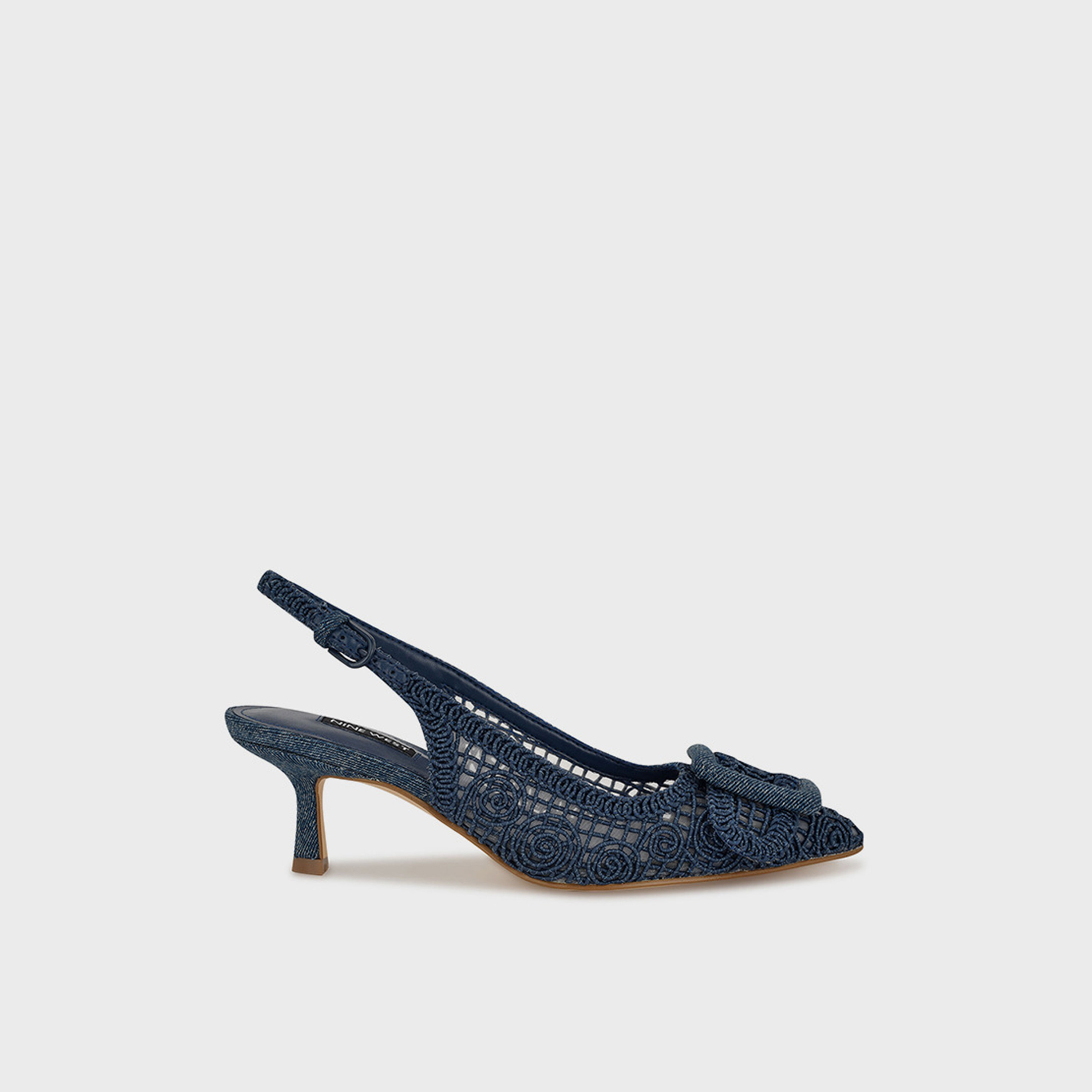 ناين ويست - حذاء نسائي كعب منخفض مزينة بإبزيم | WNNOLLA2-women-shoes-heels-image-5