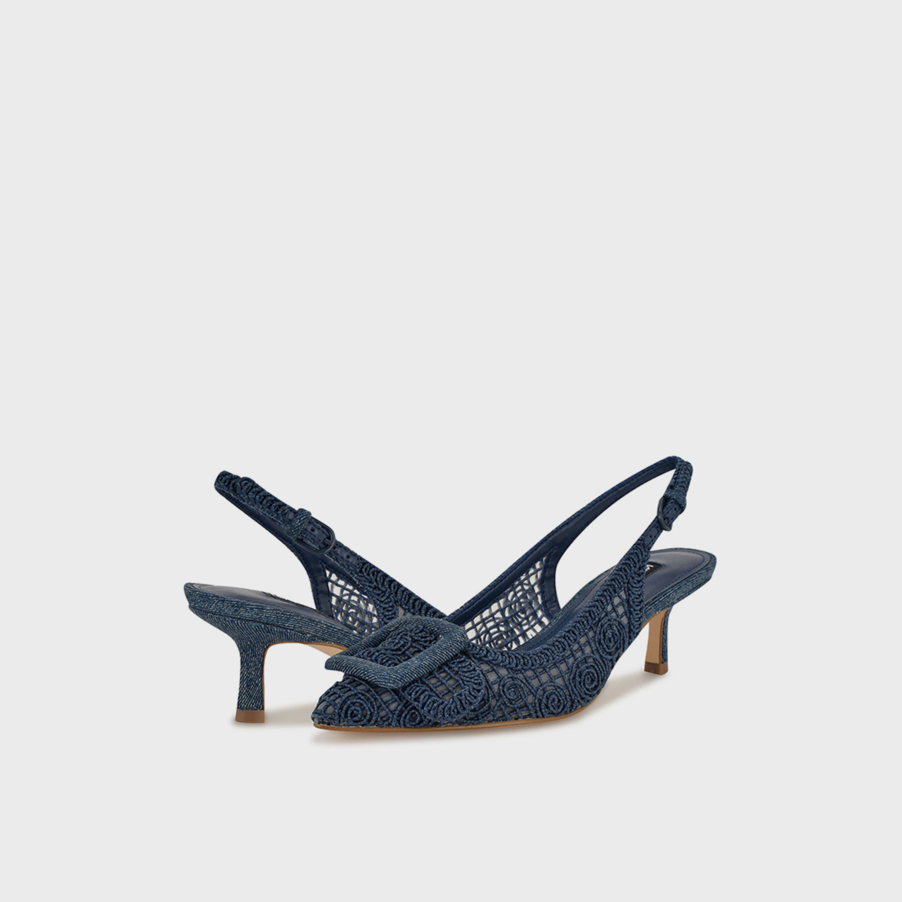 Nine West Women's Buckle Kitten Pumps | WNNOLLA2-women-shoes-heels-image-6