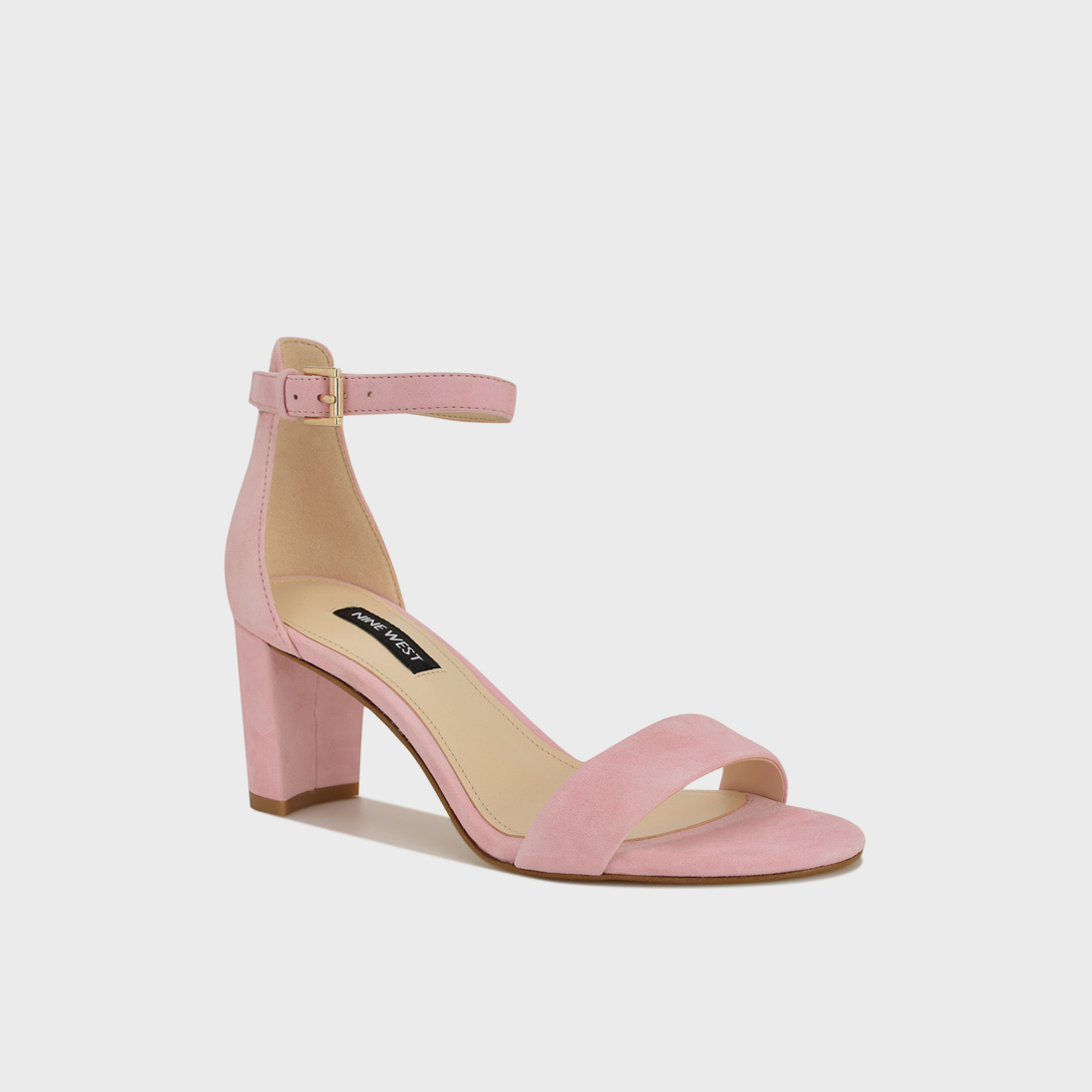 ناين ويست - صندل نسائي بإبزيم وحزام عريض | WNPRUCE-women-shoes-sandals-heeled-image-1