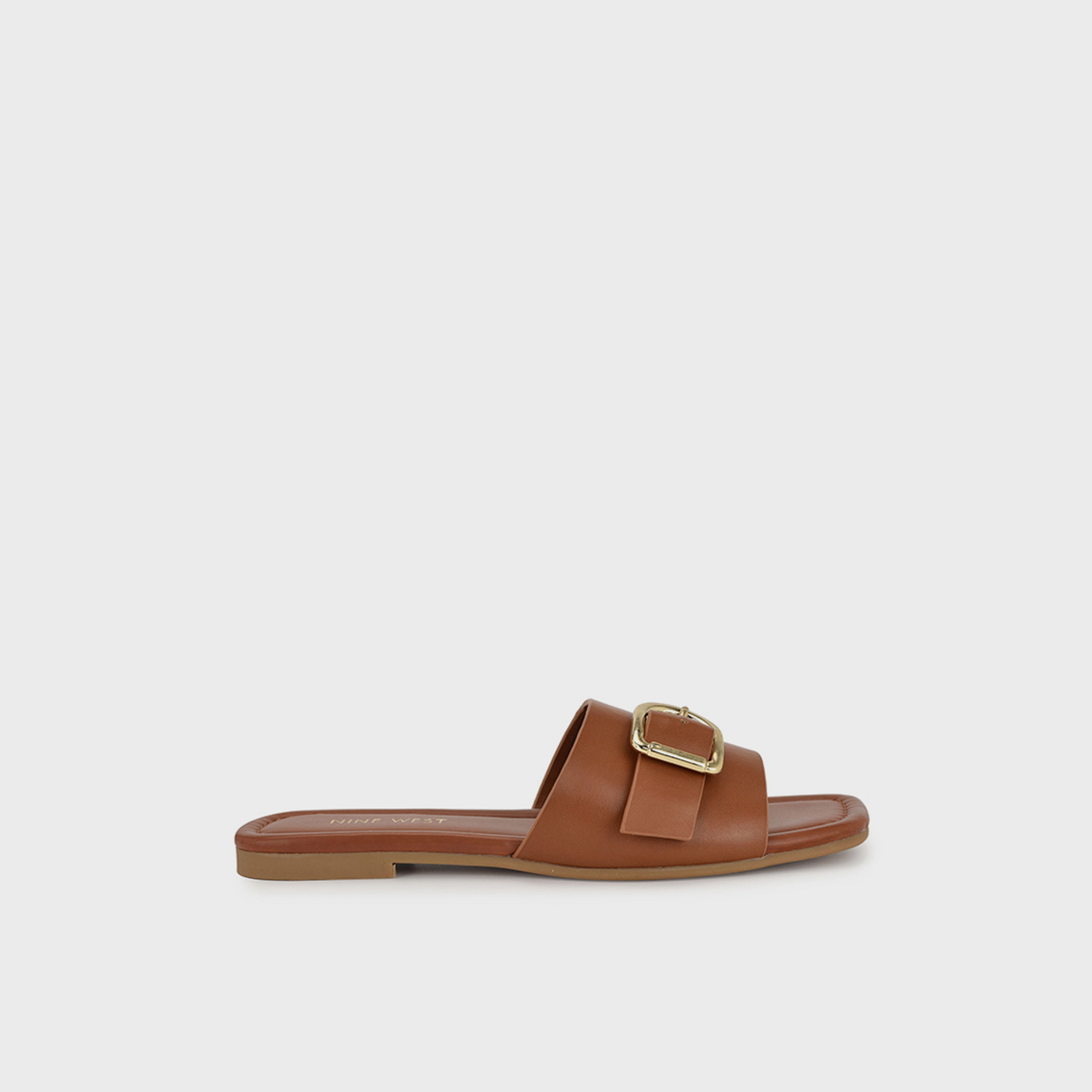 Nine West Women's Slip-On Flat Slide Sandals | WNQNICE3-women-shoes-sandals-flats-image-2