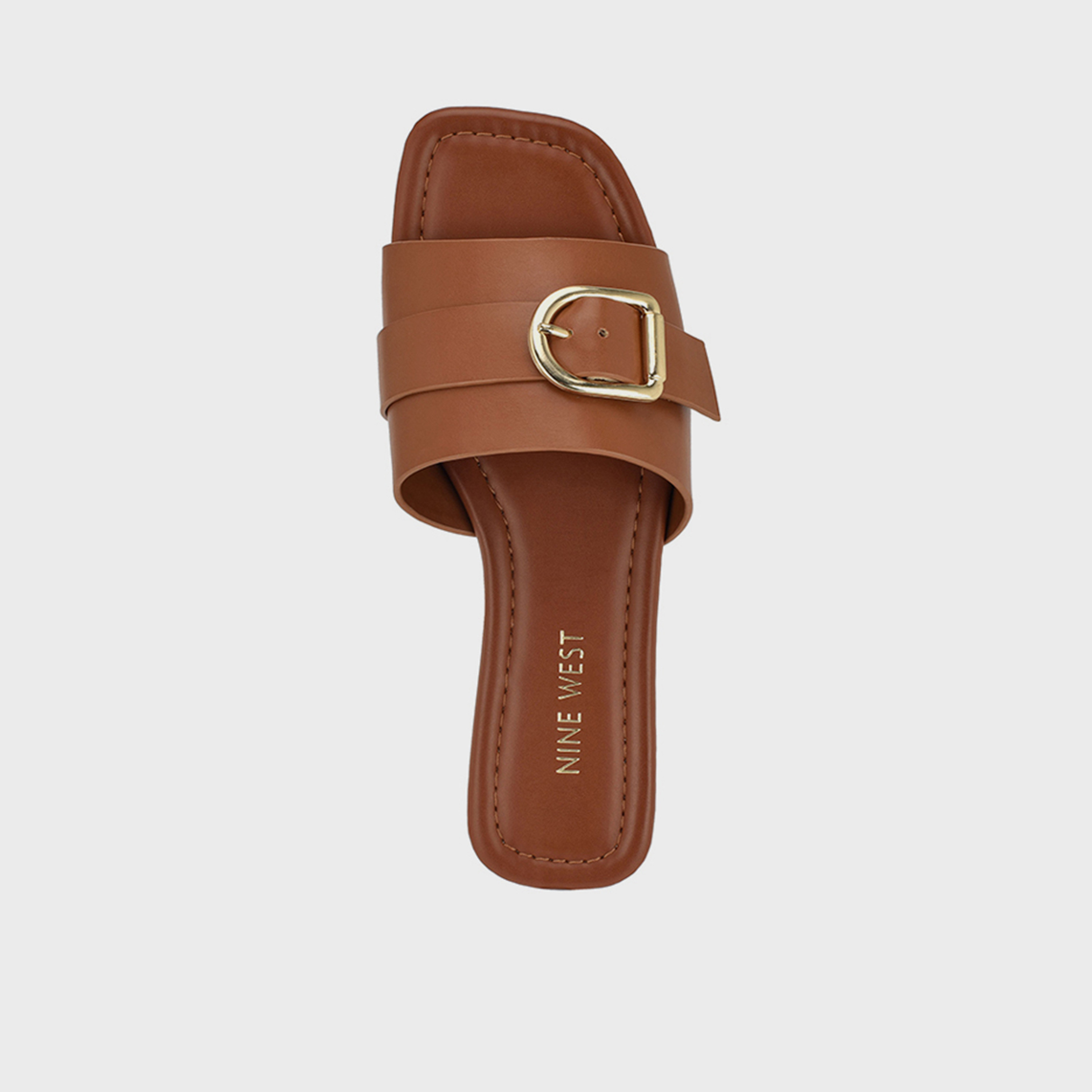 Nine West Women's Slip-On Flat Slide Sandals | WNQNICE3-women-shoes-sandals-flats-image-4