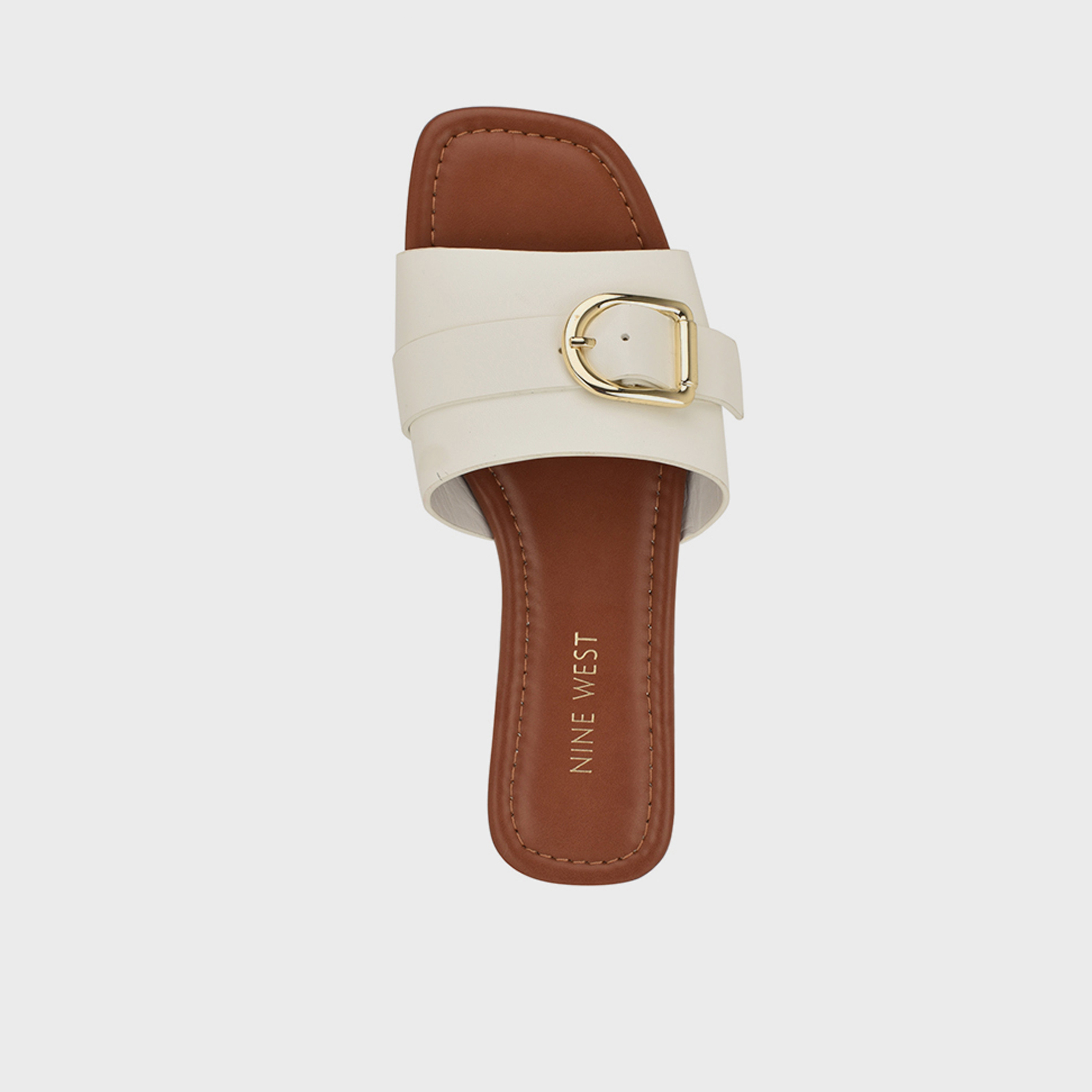 ناين ويست -  صندل نسائي مسطح سهل الارتداء | WNQNICE3-women-shoes-sandals-flats-image-9