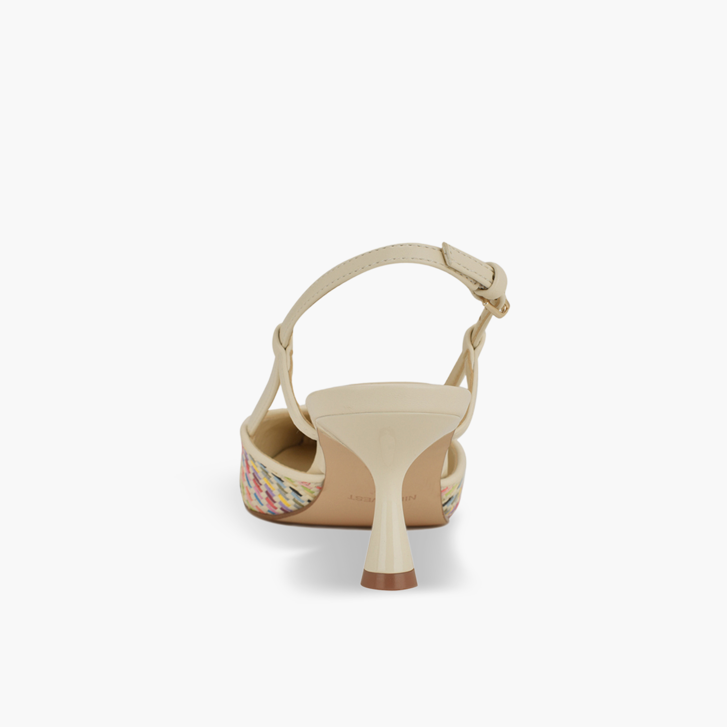 ناين ويست - حذاء نسائي كعب منخفض مزينة بإبزيم | WNRHONDAP2-women-shoes-heels-image-3