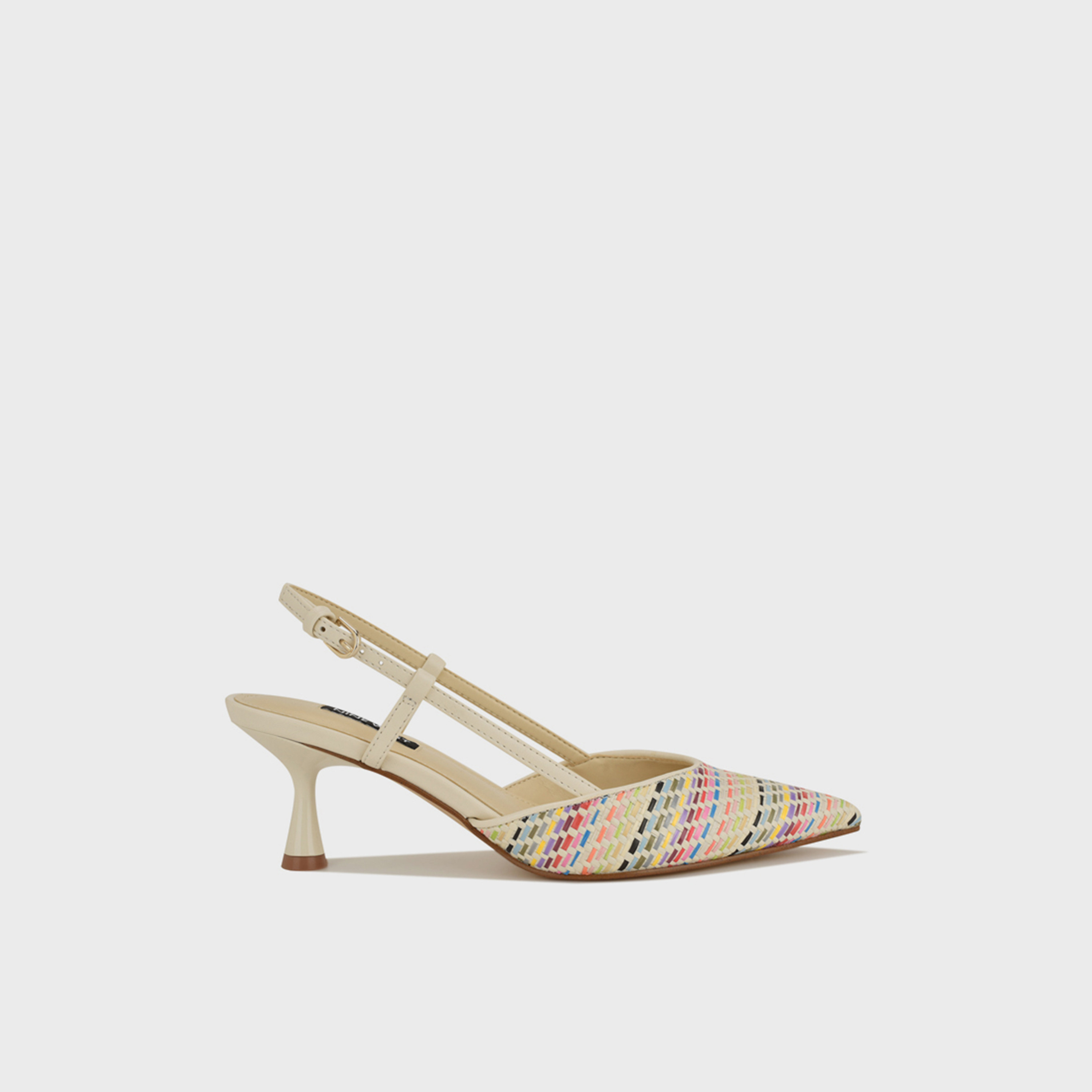 ناين ويست - حذاء نسائي كعب منخفض مزينة بإبزيم | WNRHONDAP2-women-shoes-heels-image-5