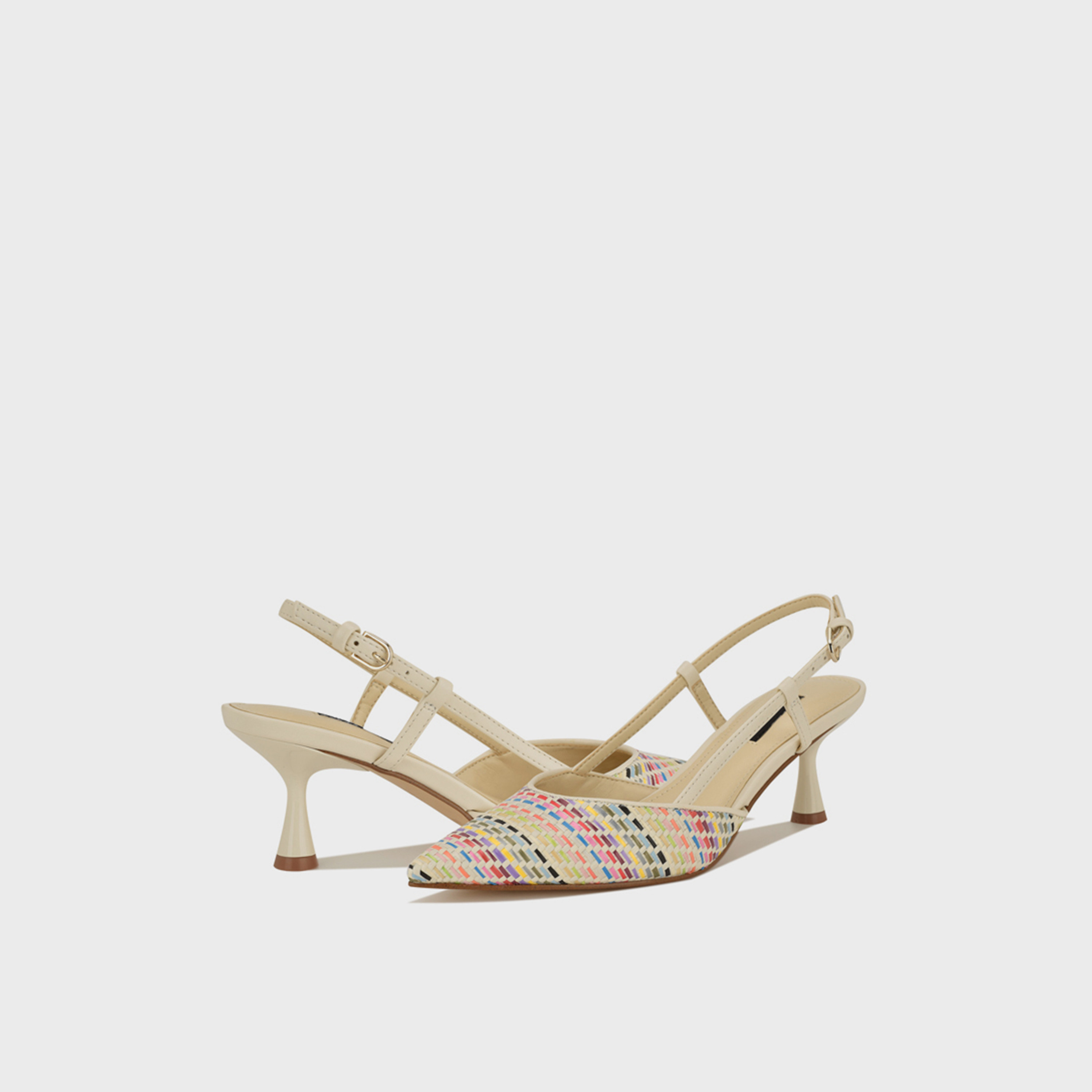 Nine West Women's Buckle Kitten Pumps | WNRHONDAP2-women-shoes-heels-image-6