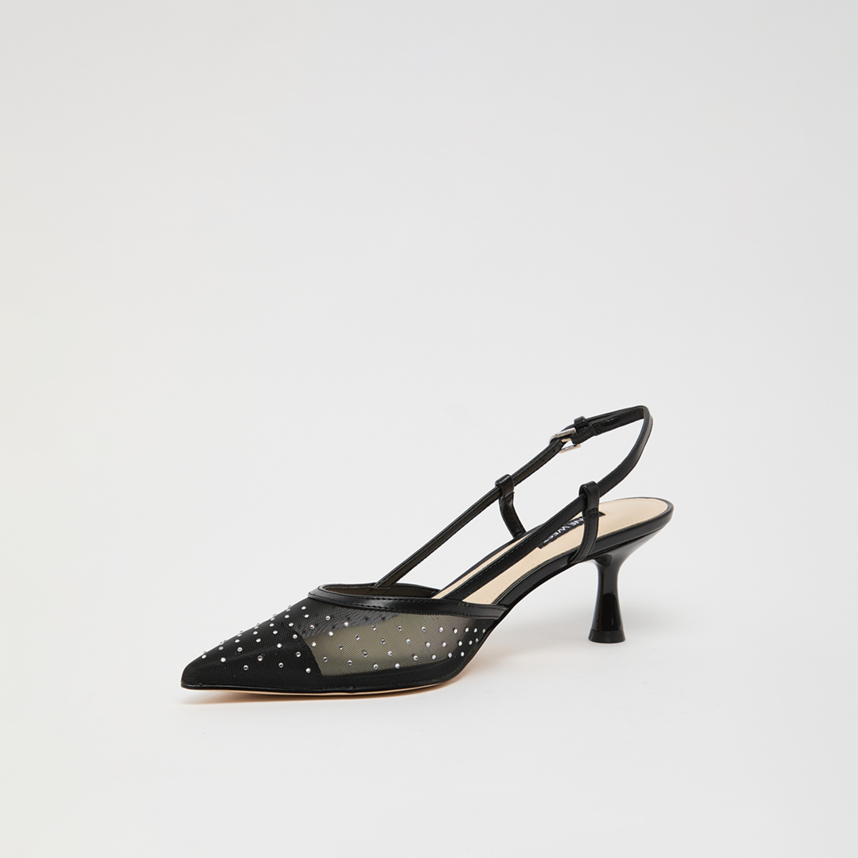 Nine West Women's Buckle Strap Kitten Heels | WNRHONDAPH2-women-shoes-heels-image-2
