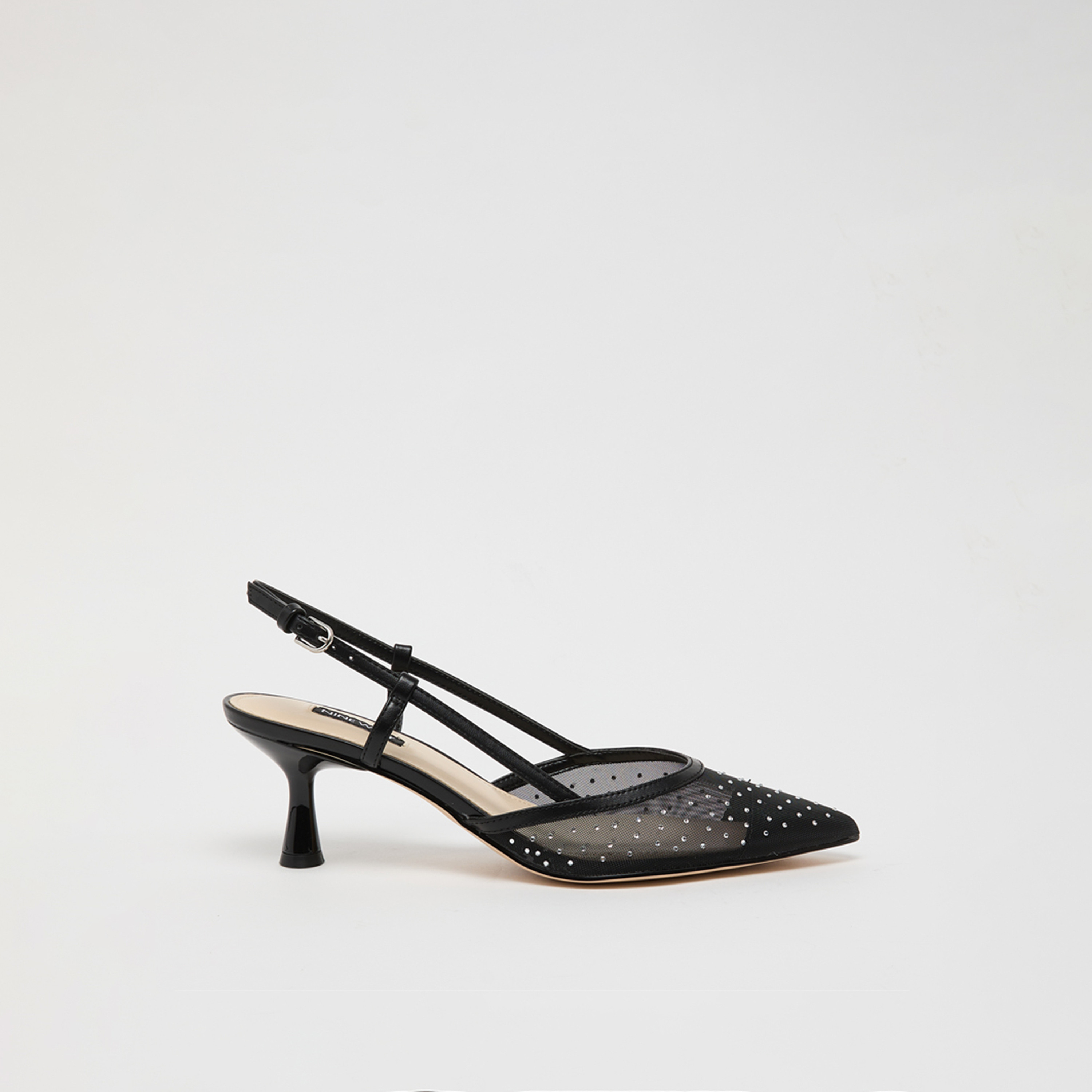 Nine West Women's Buckle Strap Kitten Heels | WNRHONDAPH2-women-shoes-heels-image-4