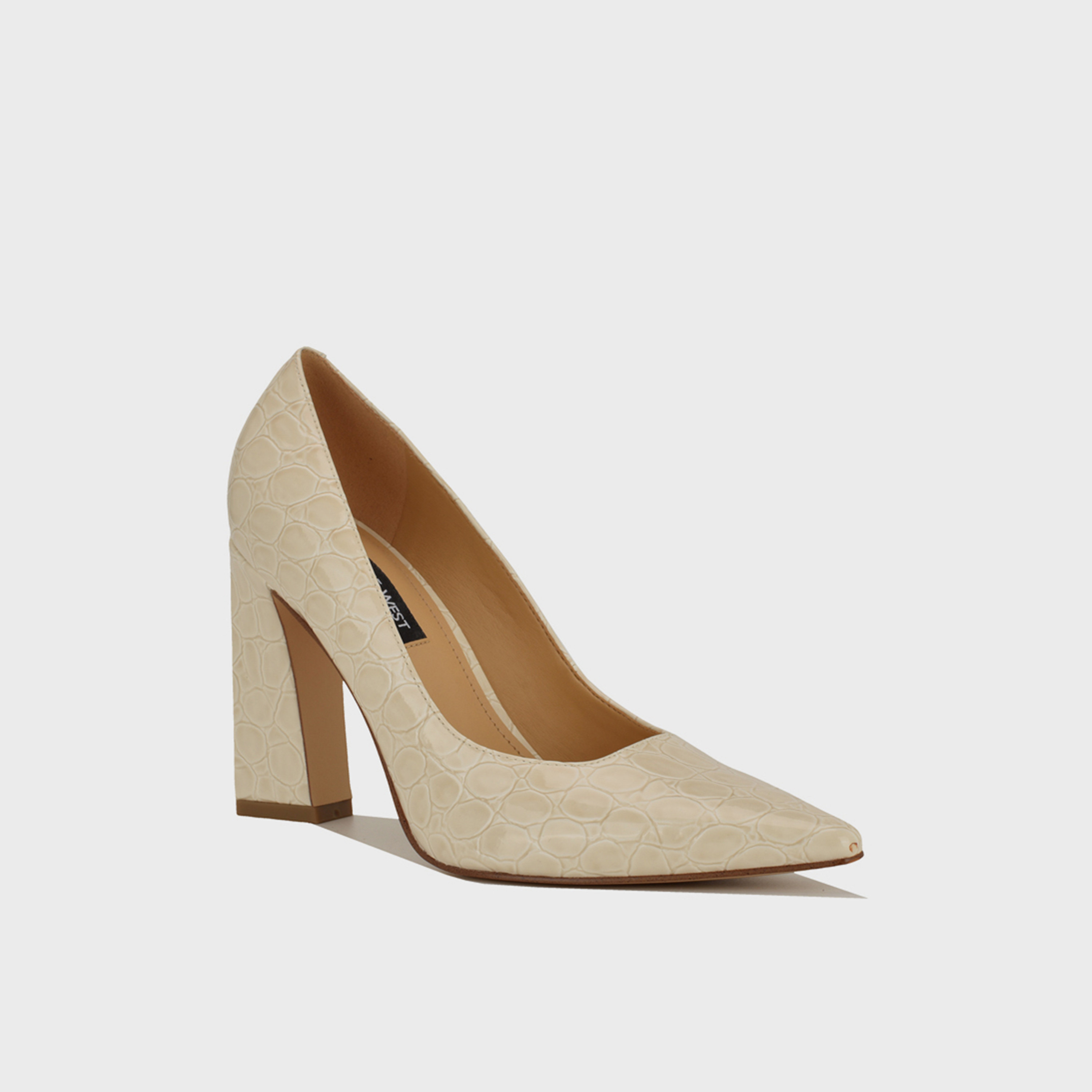 Nine West Women's Slip-On Block Heel Pumps | WNTAMANT3-women-shoes-heels-image-1