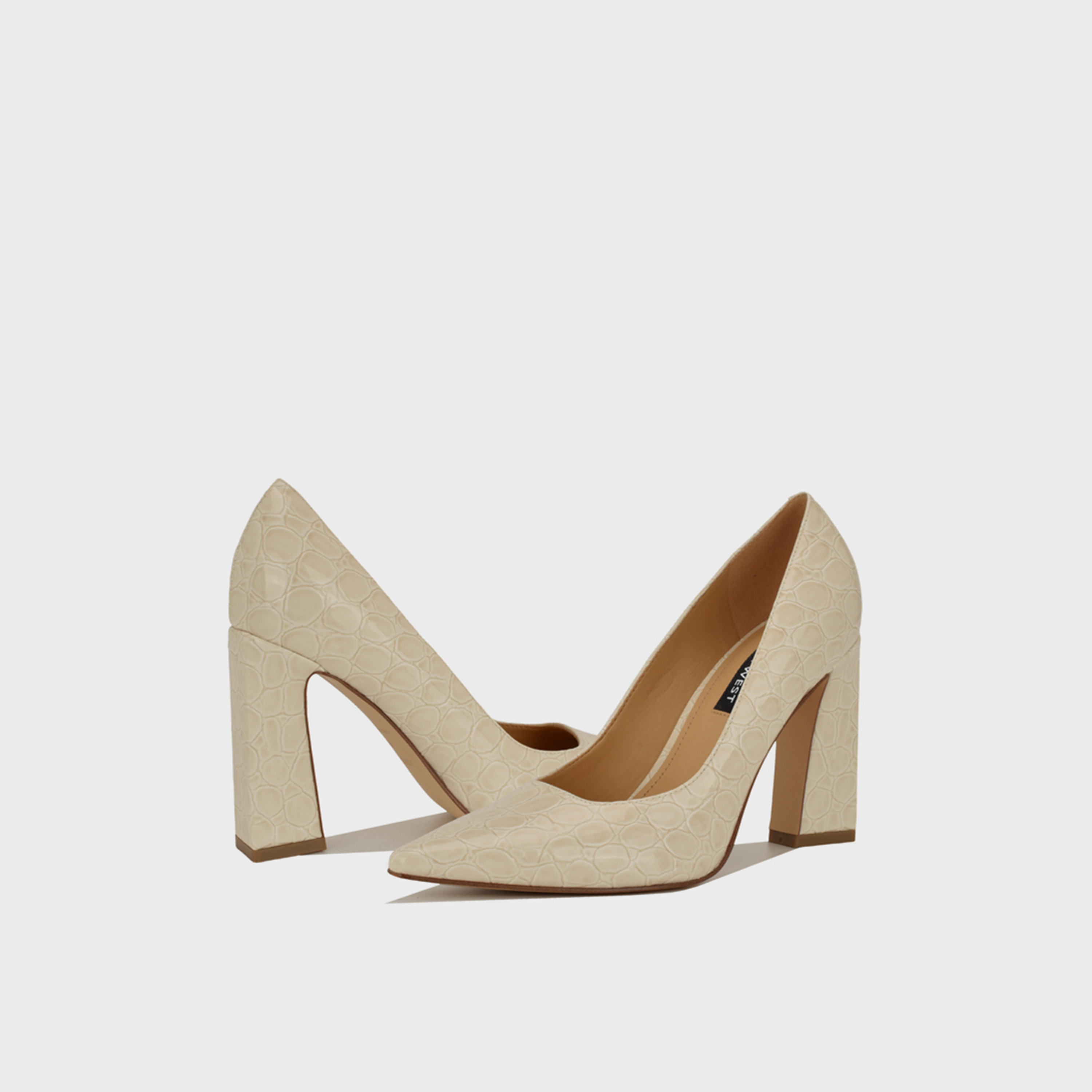 Nine West Women's Slip-On Block Heel Pumps | WNTAMANT3-women-shoes-heels-image-2