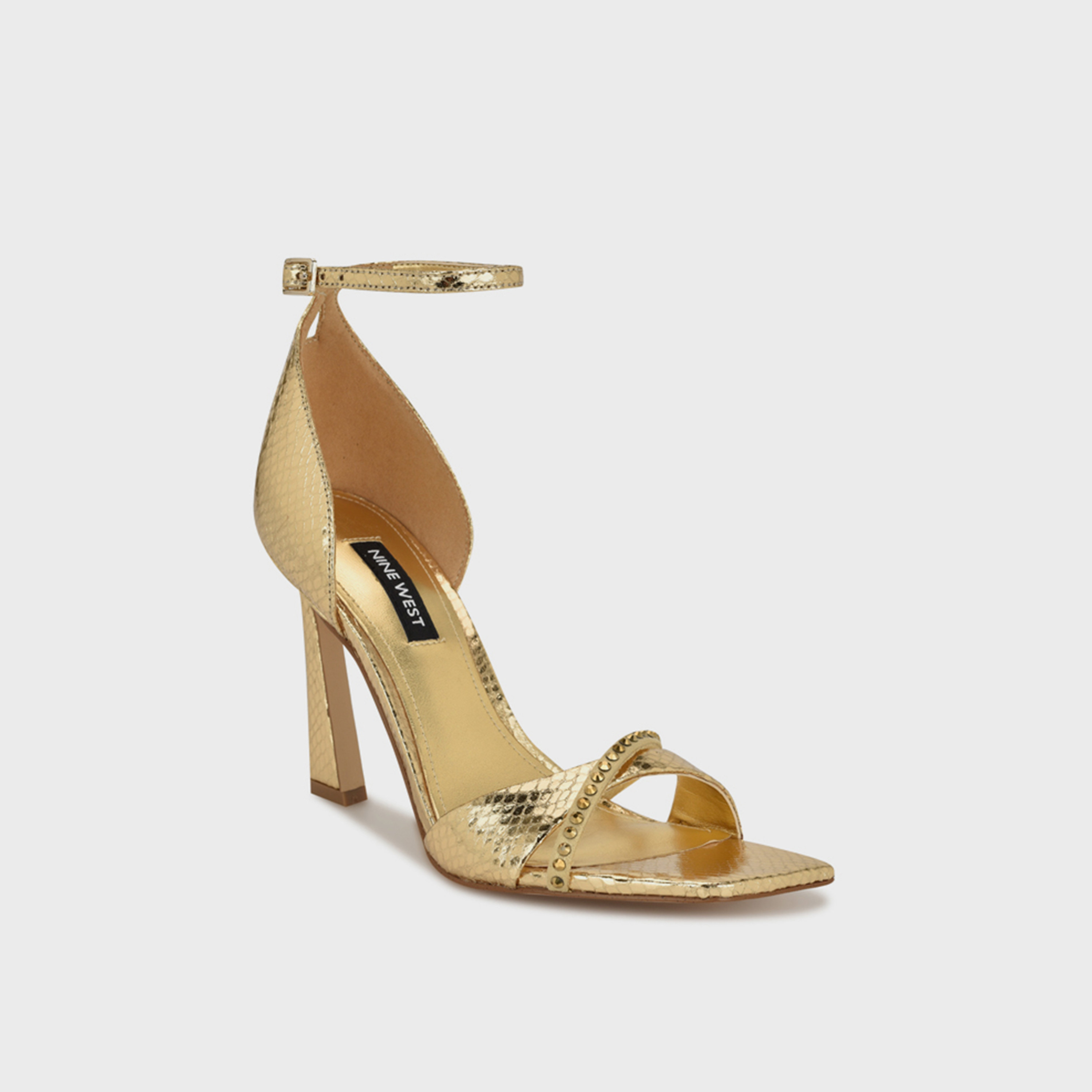 ناين ويست - حذاء بكعب ستيلتو بحزام مشبك للنساء| WNTAPPLE3-women-shoes-sandals-heeled-image-10