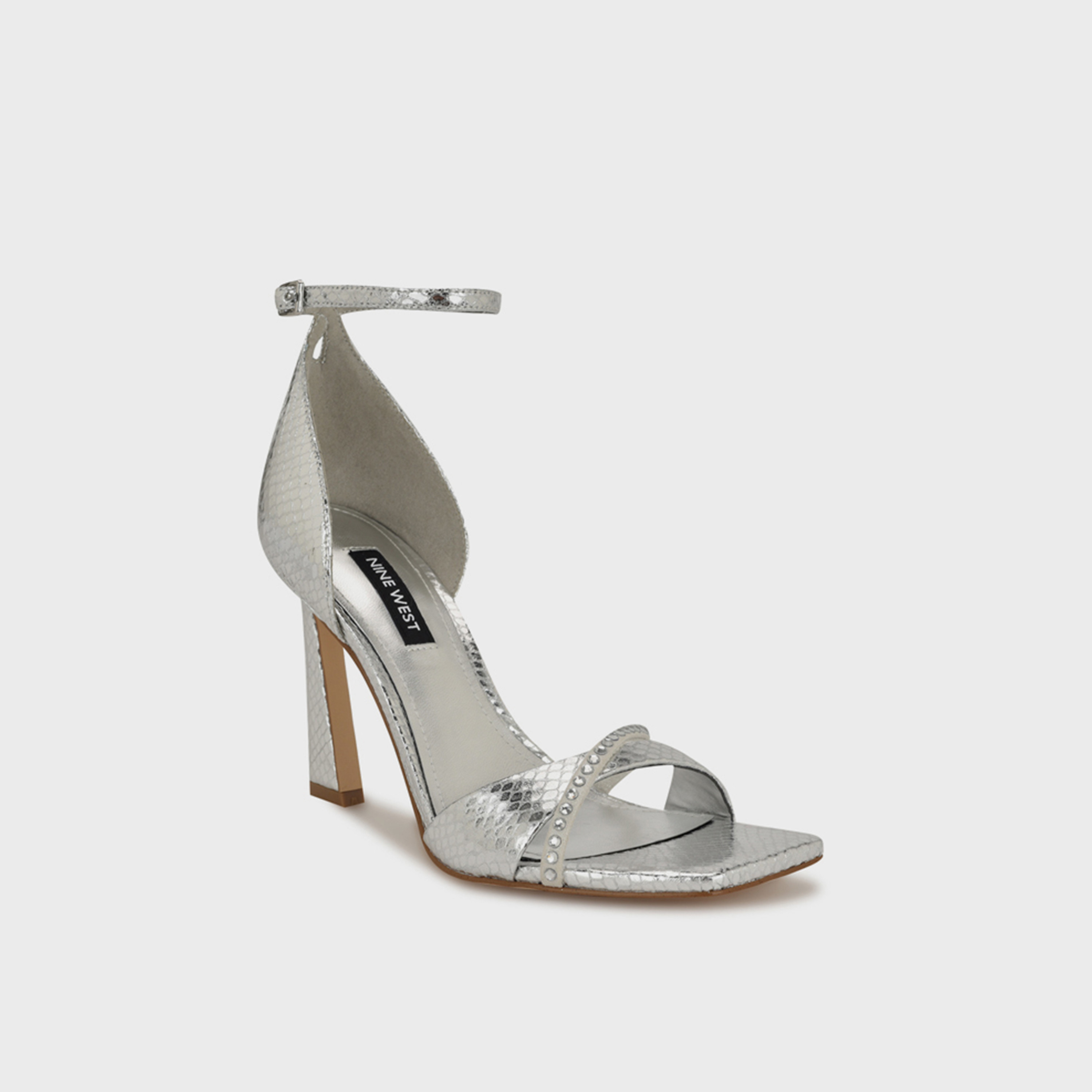 ناين ويست - حذاء بكعب ستيلتو بحزام مشبك للنساء| WNTAPPLE3-women-shoes-sandals-heeled-image-4