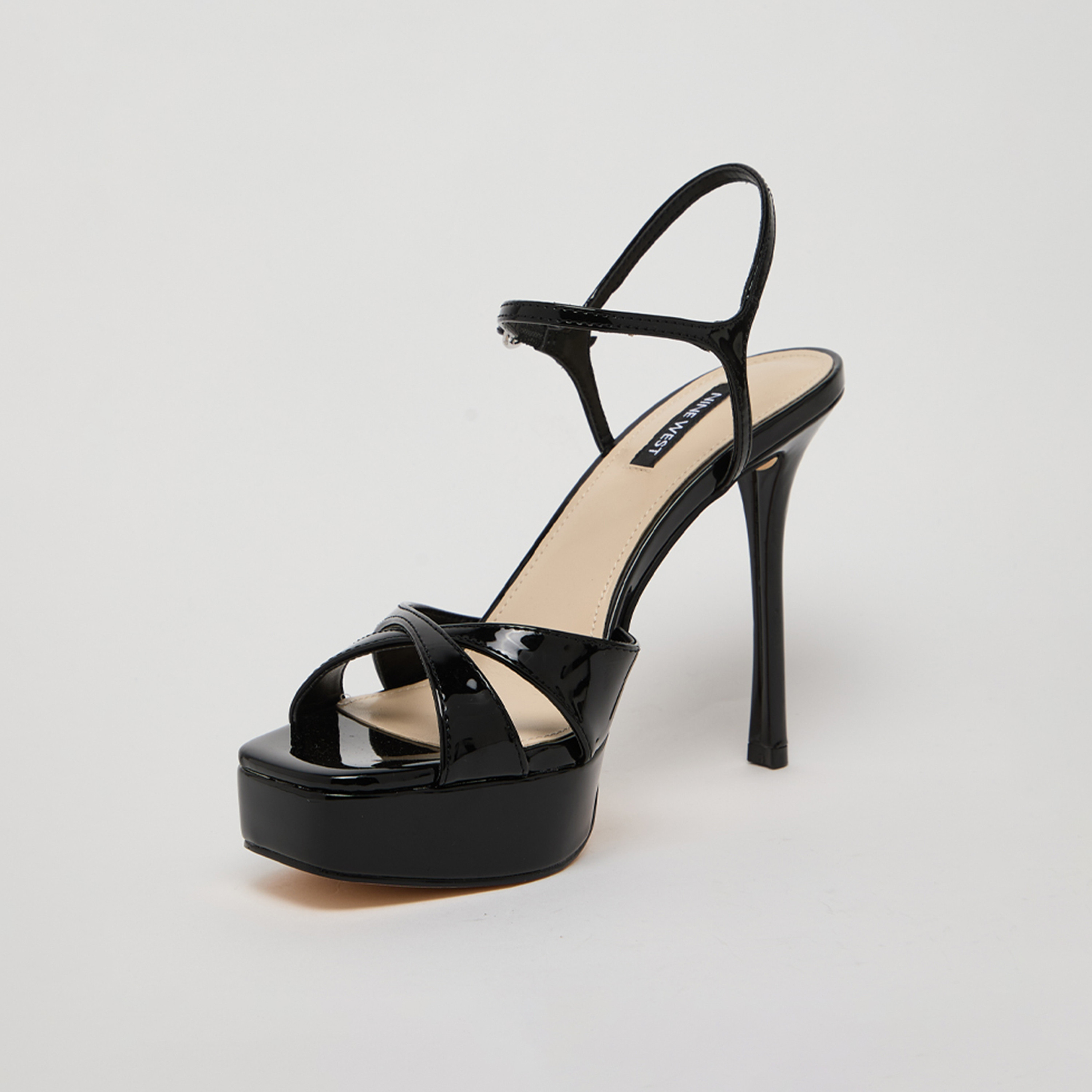 Nine West Women's Buckle Strap Stiletto Heel Sandals | WNTATES3-women-shoes-heels-image-2