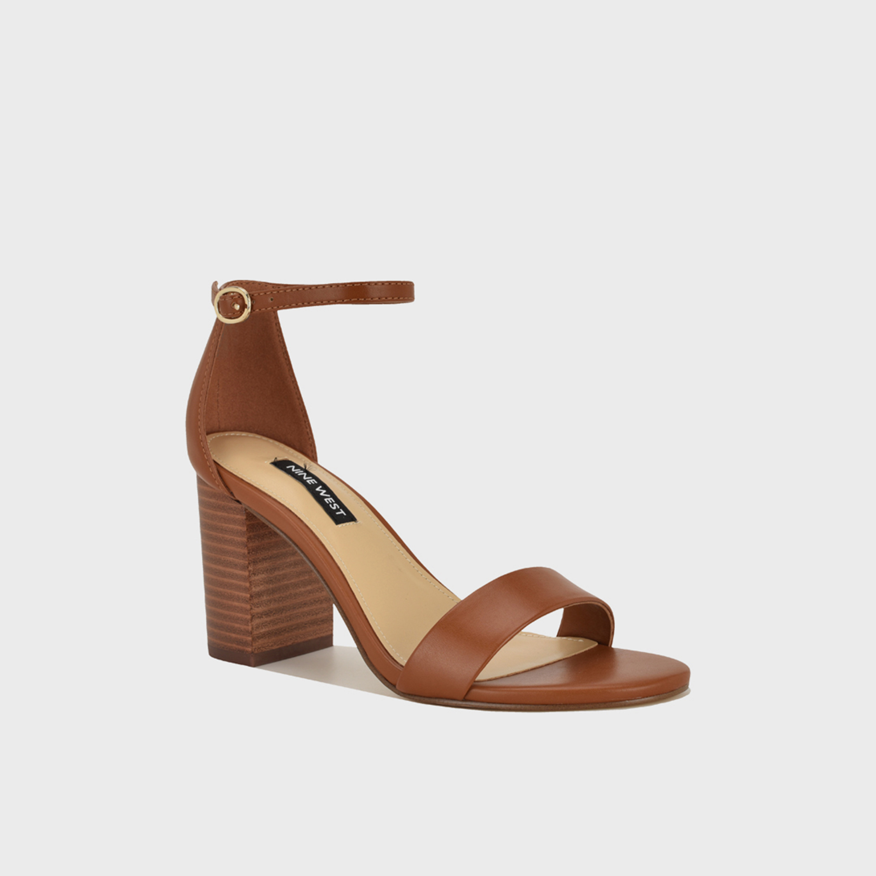 ناين ويست - صندل نسائي بكعب عريض وحزام بإبزيم | WNTONIANN3-women-shoes-heels-image-7