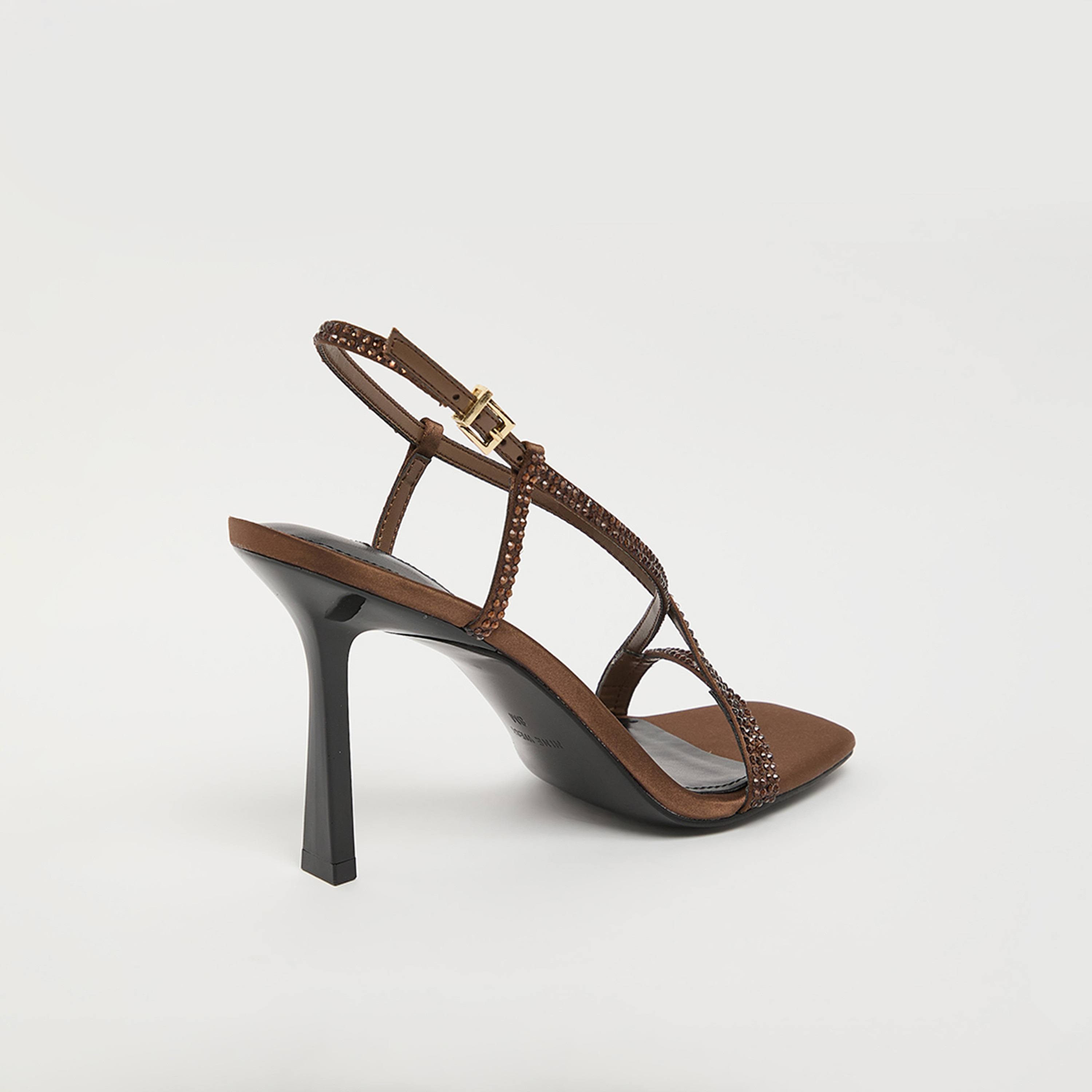 ناين ويست - صندل نسائي بكعب ستيليتو عالٍ رفيع بإبزيم | WNVALLANH2-women-shoes-heels-image-4