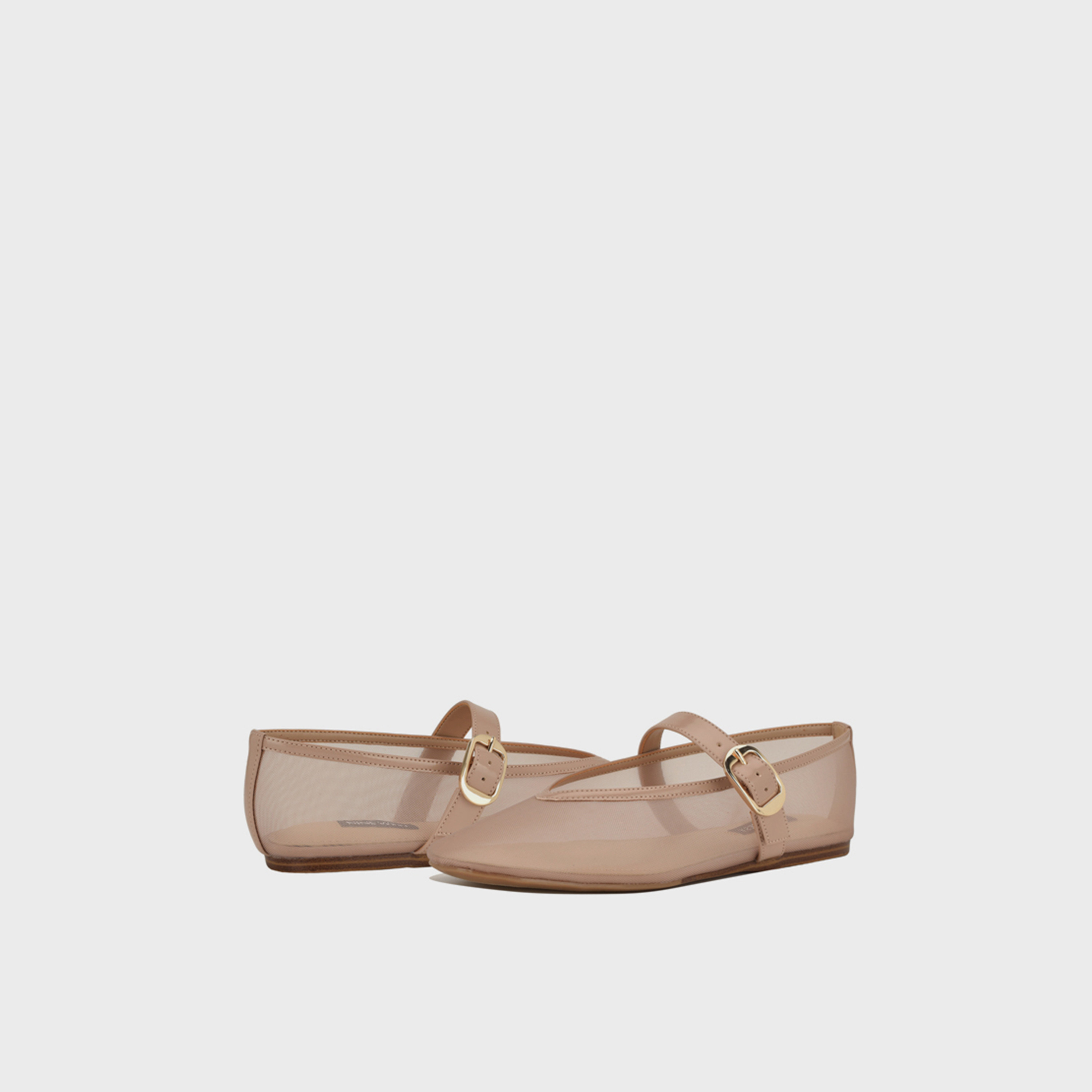ناين ويست - حذاء ماري جين مسطح بحزام إبزيم للنساء | WNVANCEEN2-women-shoes-ballerinas-image-2