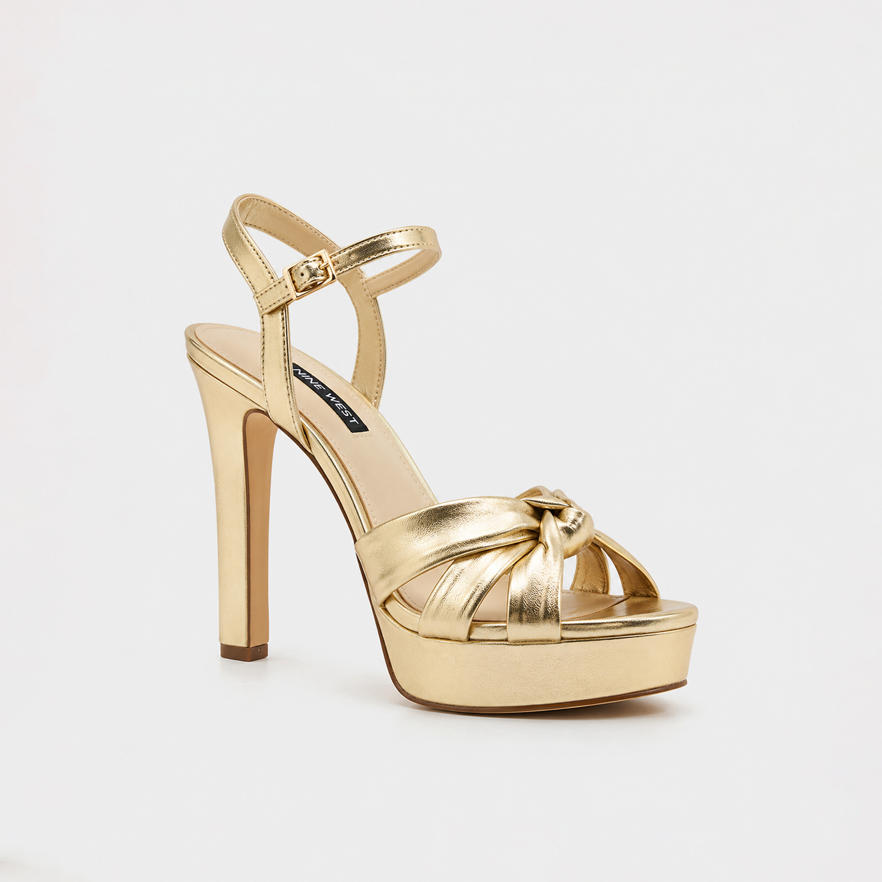 Nine West Women's Buckle Strap Block Heel Sandals | WNWINDEE3-women-shoes-heels-image-1