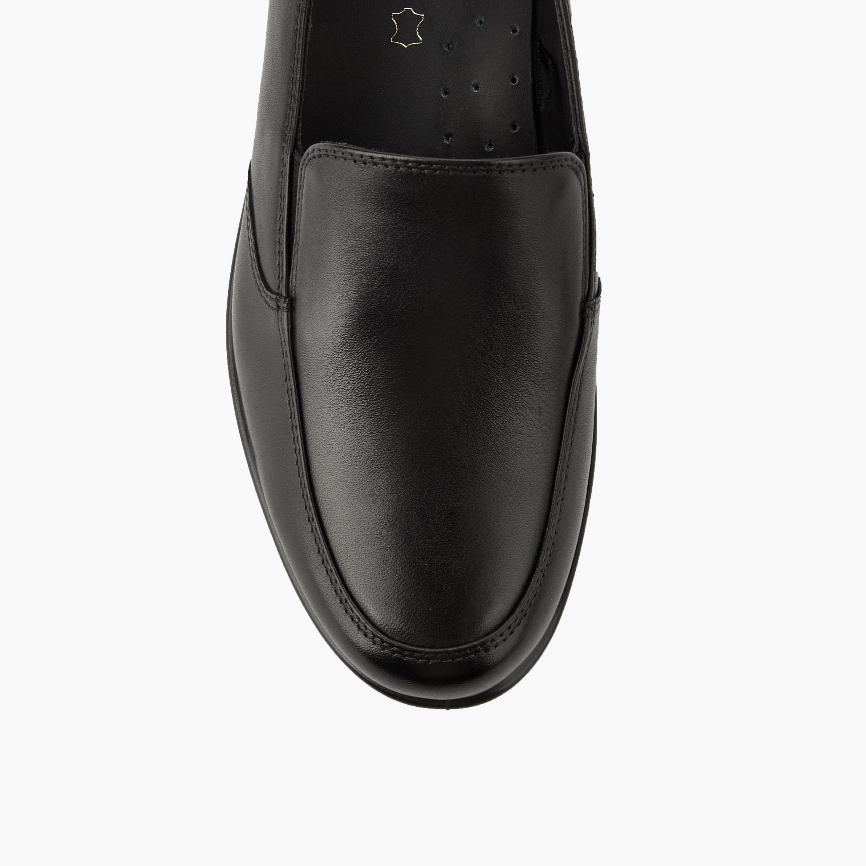 حذاء لوفر نسائي جلد مريح بكعب ويدج من لو كونفورت-women-shoes-loafersandmoccasins-image-4