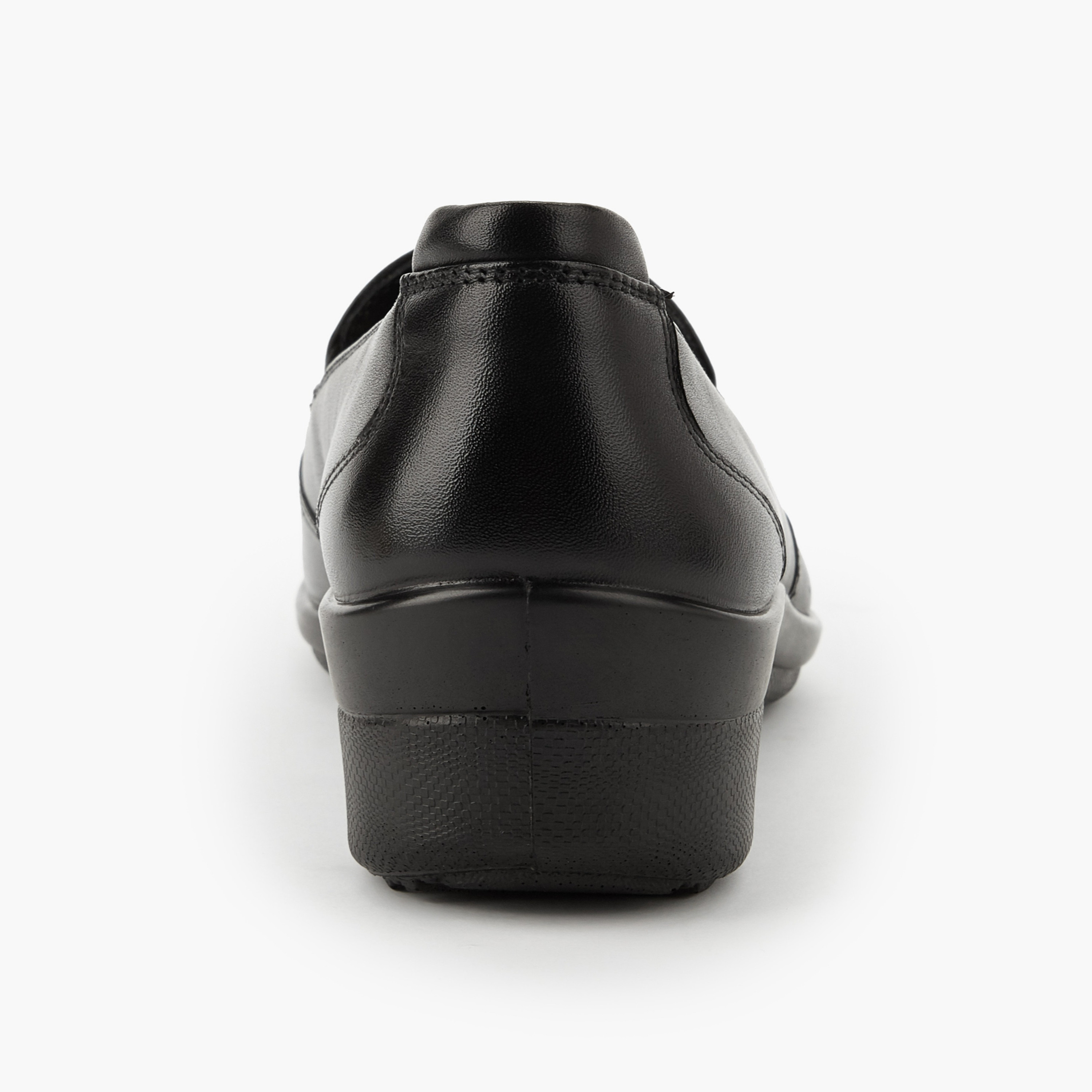 حذاء لوفر نسائي جلد مريح بكعب ويدج من لو كونفورت-women-shoes-loafersandmoccasins-image-5