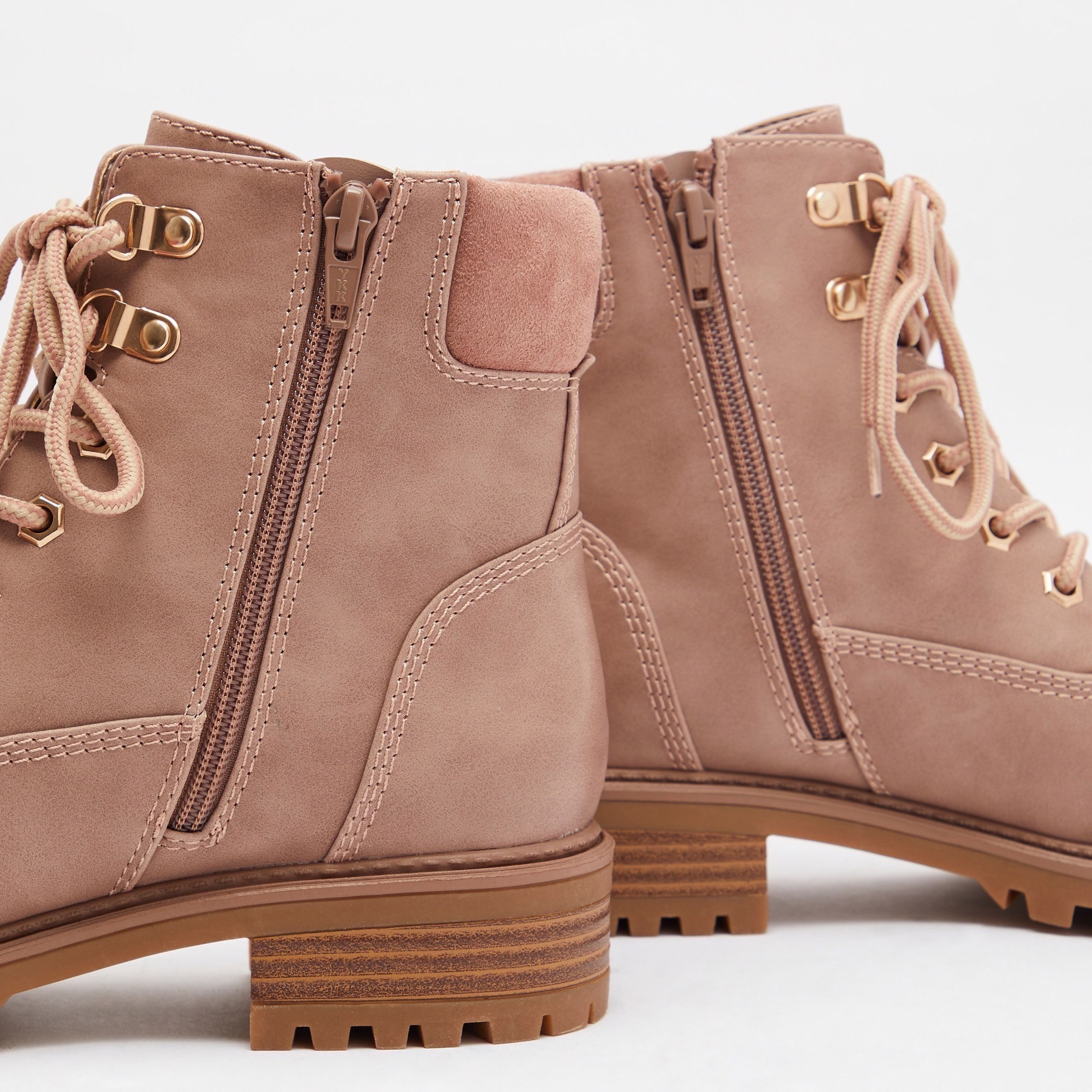Lee Cooper Women's Ankle Boots with Zip Closure and Block Heels-women-shoes-boots-image-5