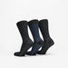 Duchini Textured Crew Length Socks - Set of 3-Men%27s Socks-thumbnailMobile-1