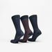 Duchini Textured Crew Length Socks - Set of 3-Men%27s Socks-thumbnail-2