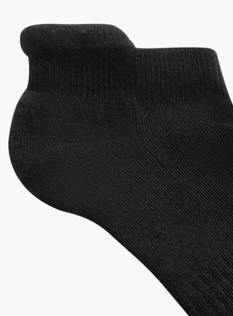 طقم جوارب رياضية موسّدة 3 أزواج بارزة الملمس بطول الكاحل من داش -men-socks-image-3