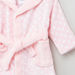 Juniors Printed Bathrobe with Long Sleeves and Hood-Towels and Flannels-thumbnail-1