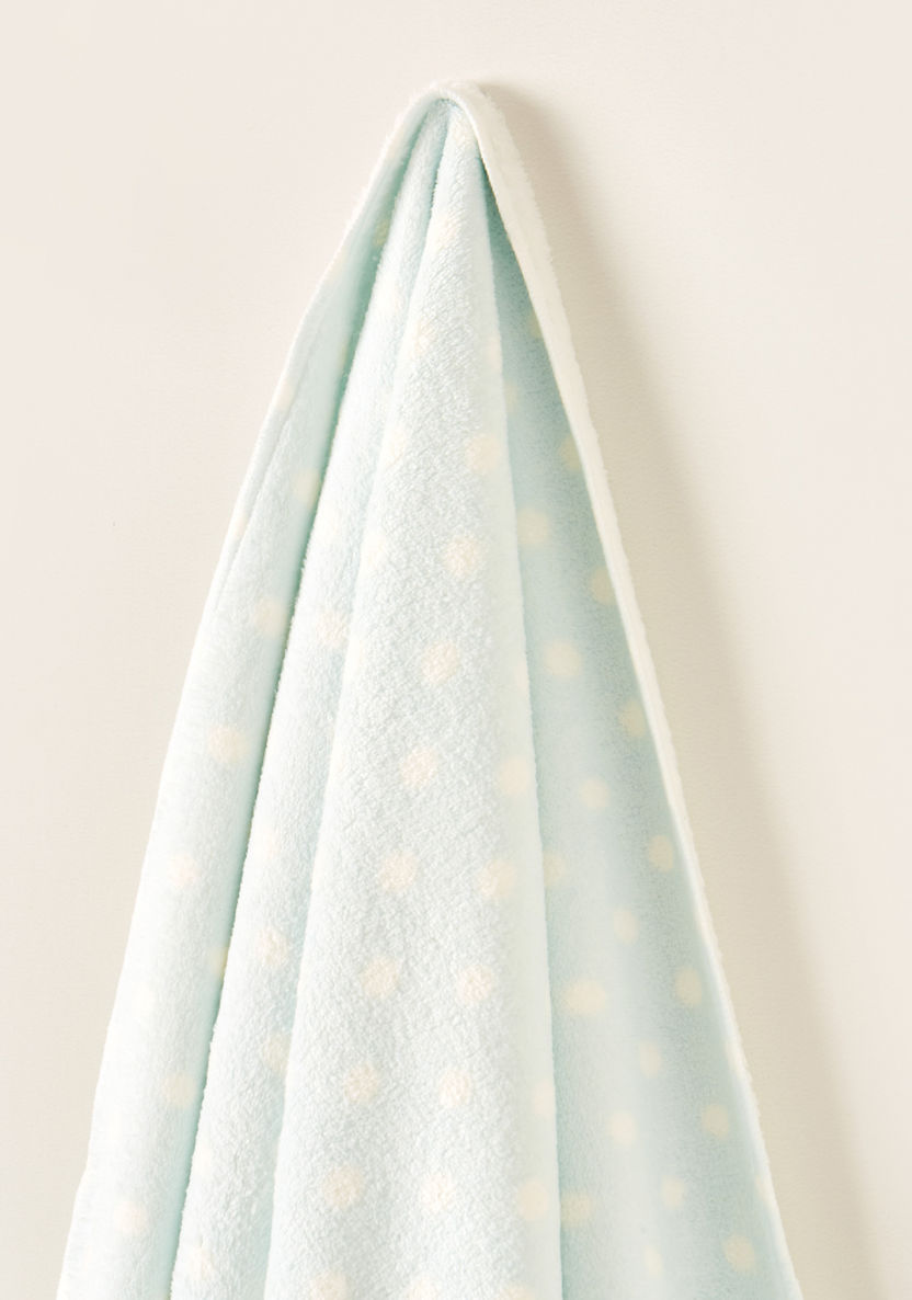 Giggles All-Over Polka Dot Print Larget Towel - 60 x 120 cms-Towels and Flannels-image-1