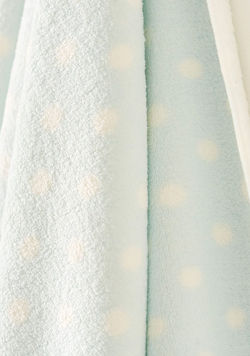 Giggles All-Over Polka Dot Print Larget Towel - 60 x 120 cms-Towels and Flannels-image-2