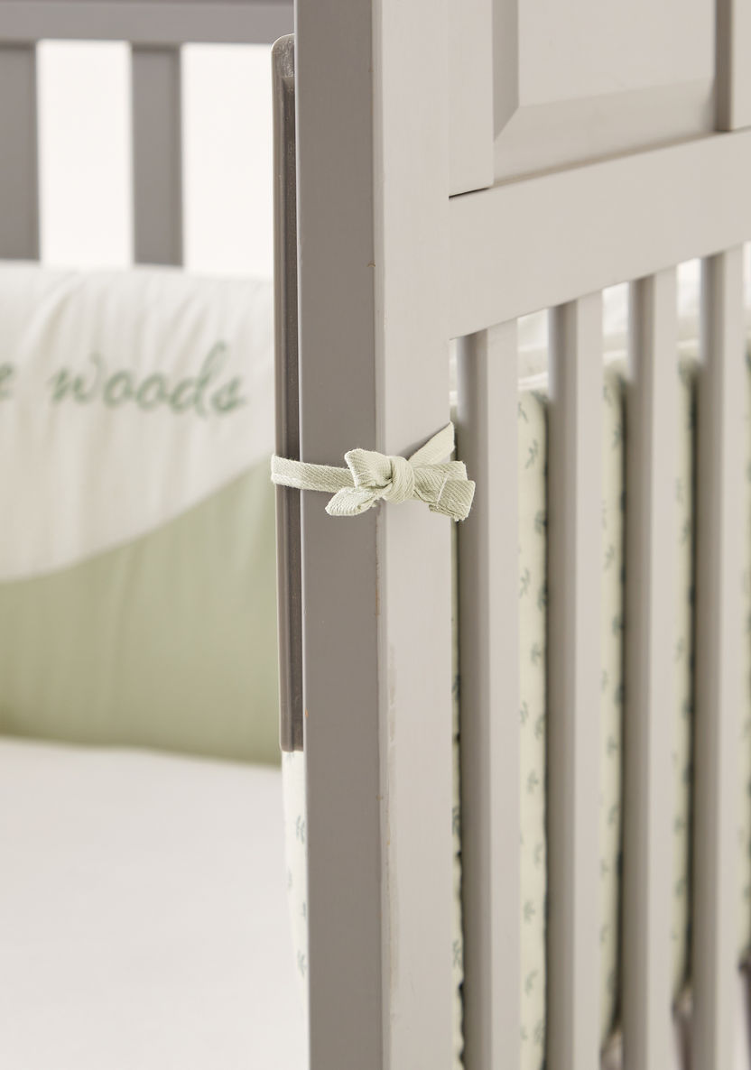 Giggles Printed Cot Bumper-Baby Bedding-image-2