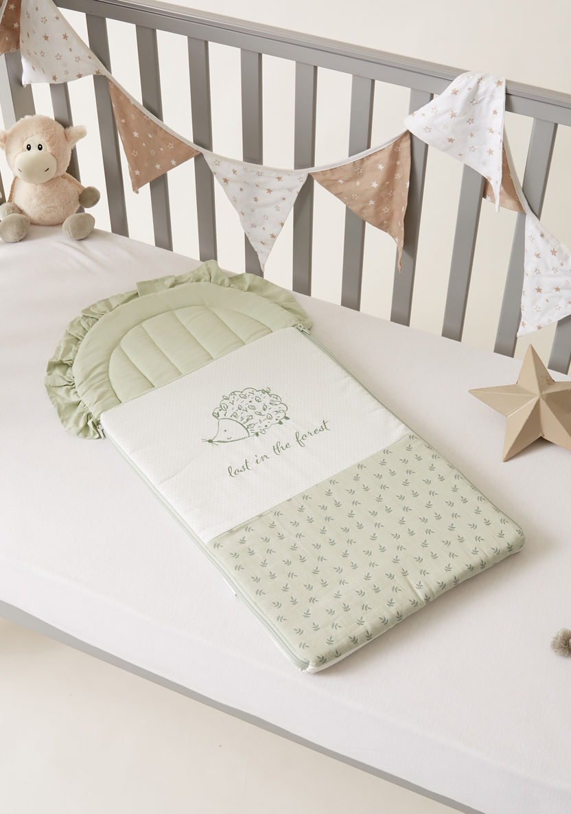 Giggles Porcupine Print Nest Bag-Baby Bedding-image-0