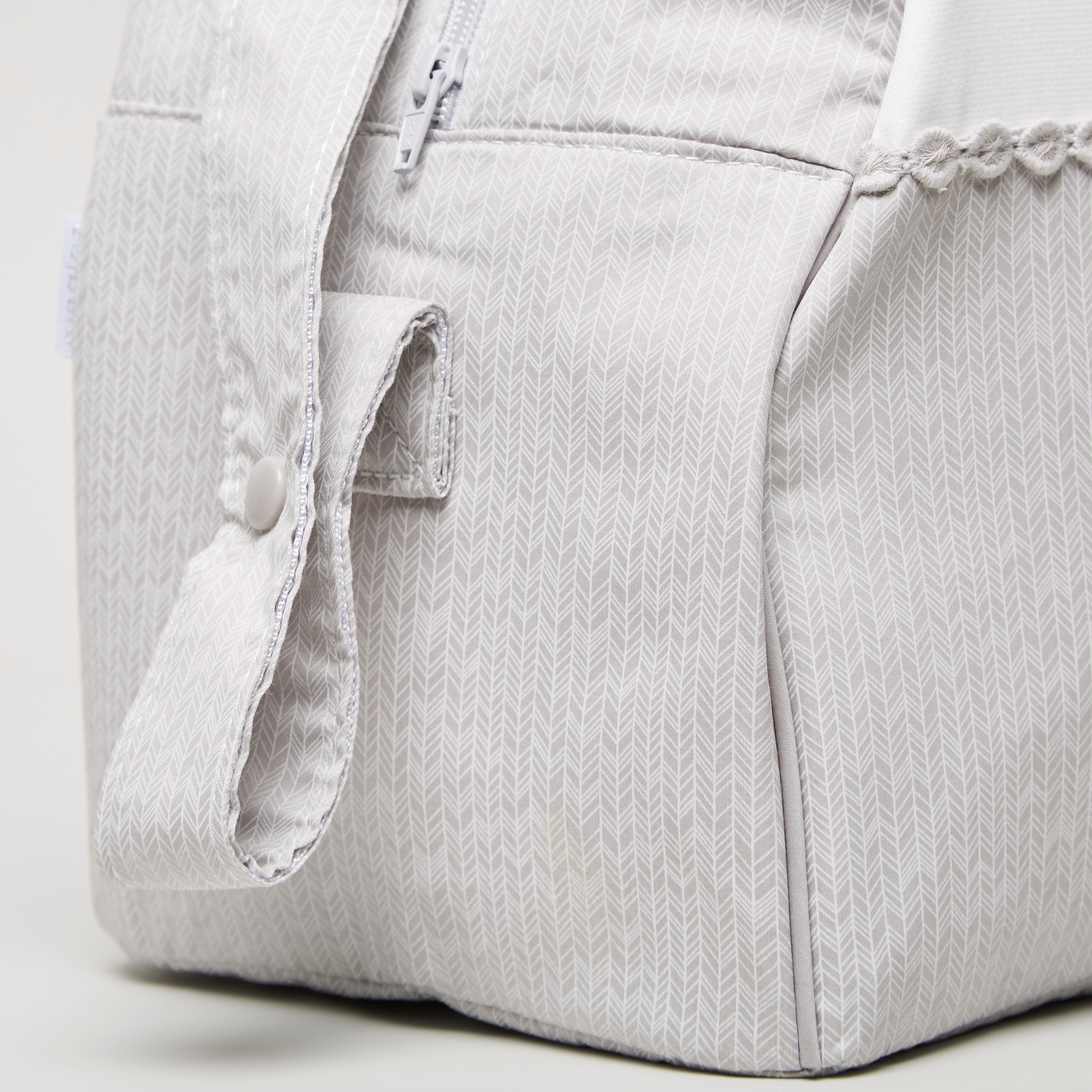 Giggles Printed Diaper Bag with Zip Closure-baby-gear-diaperbags-image-4
