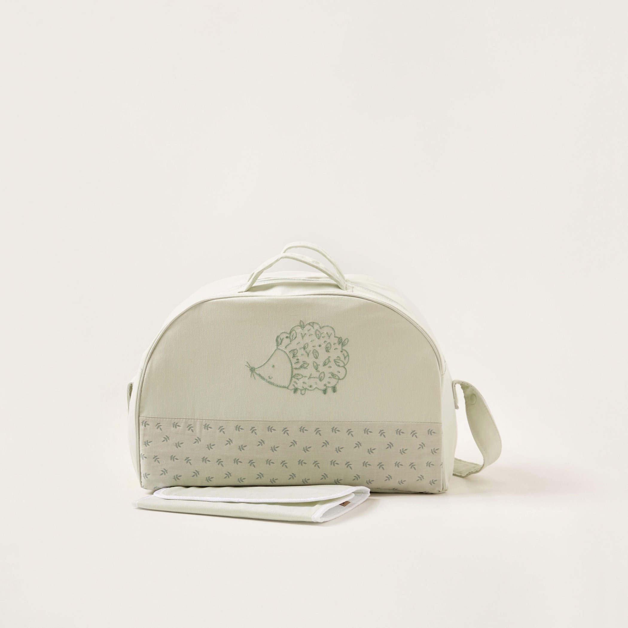 Giggles Forest Friends Printed Diaper Bag with Embroidered Detail-baby-gear-diaperbags-image-1
